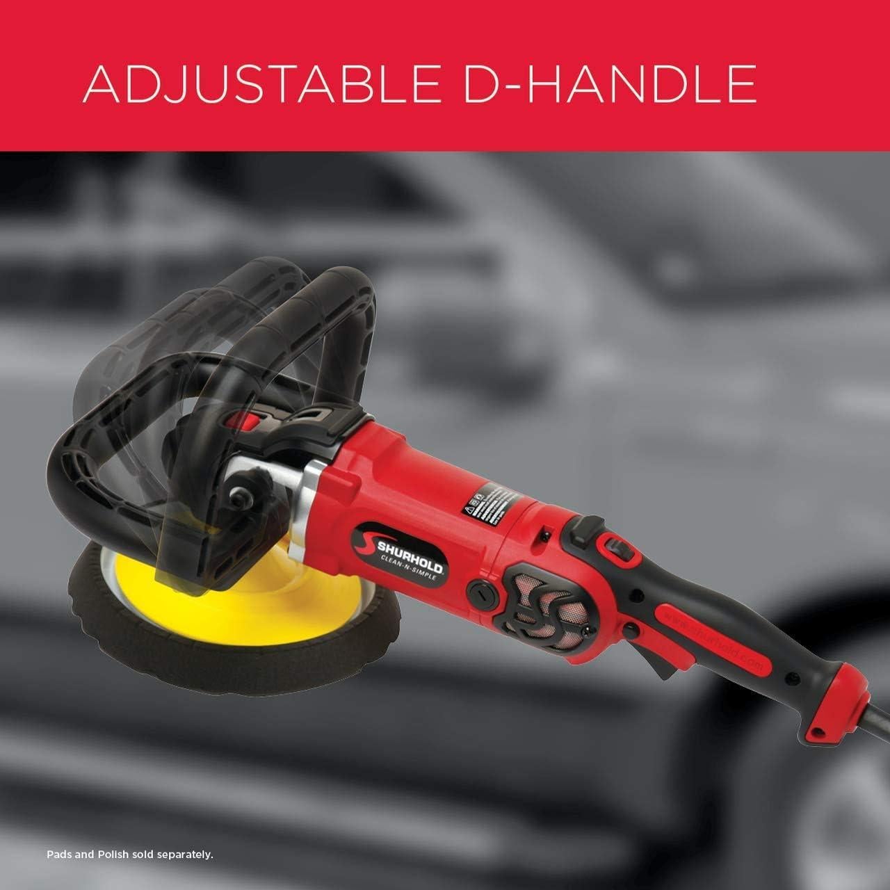 Pulidora Rotativa Shurhold 3400 7" 3200 RPM 3 kg