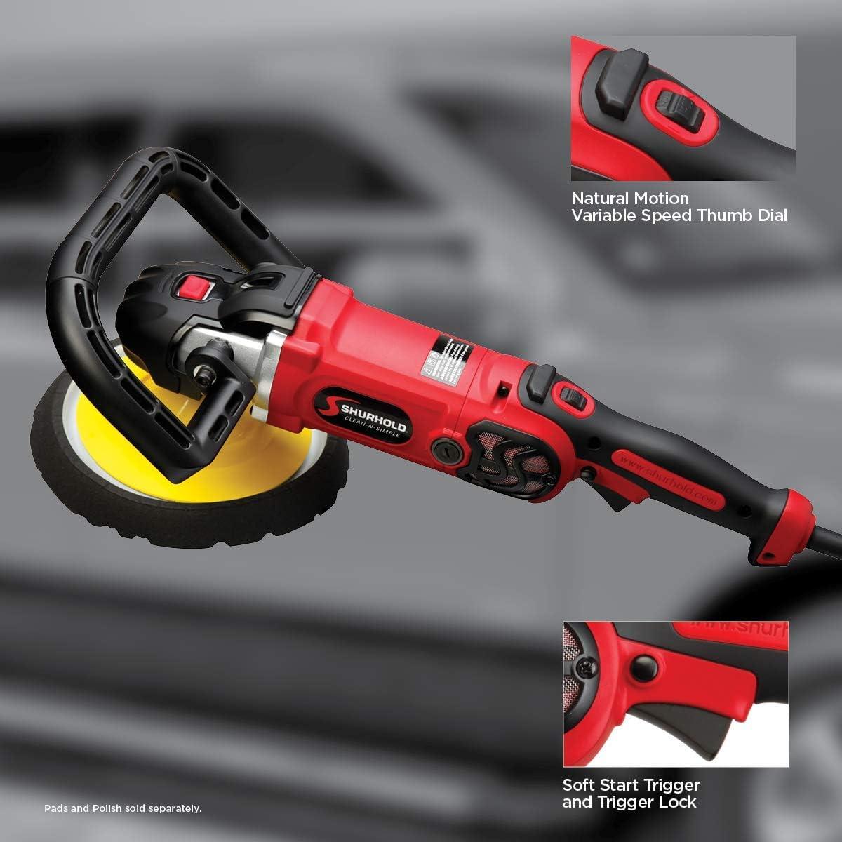 Pulidora Rotativa Shurhold 3400 7" 3200 RPM 3 kg