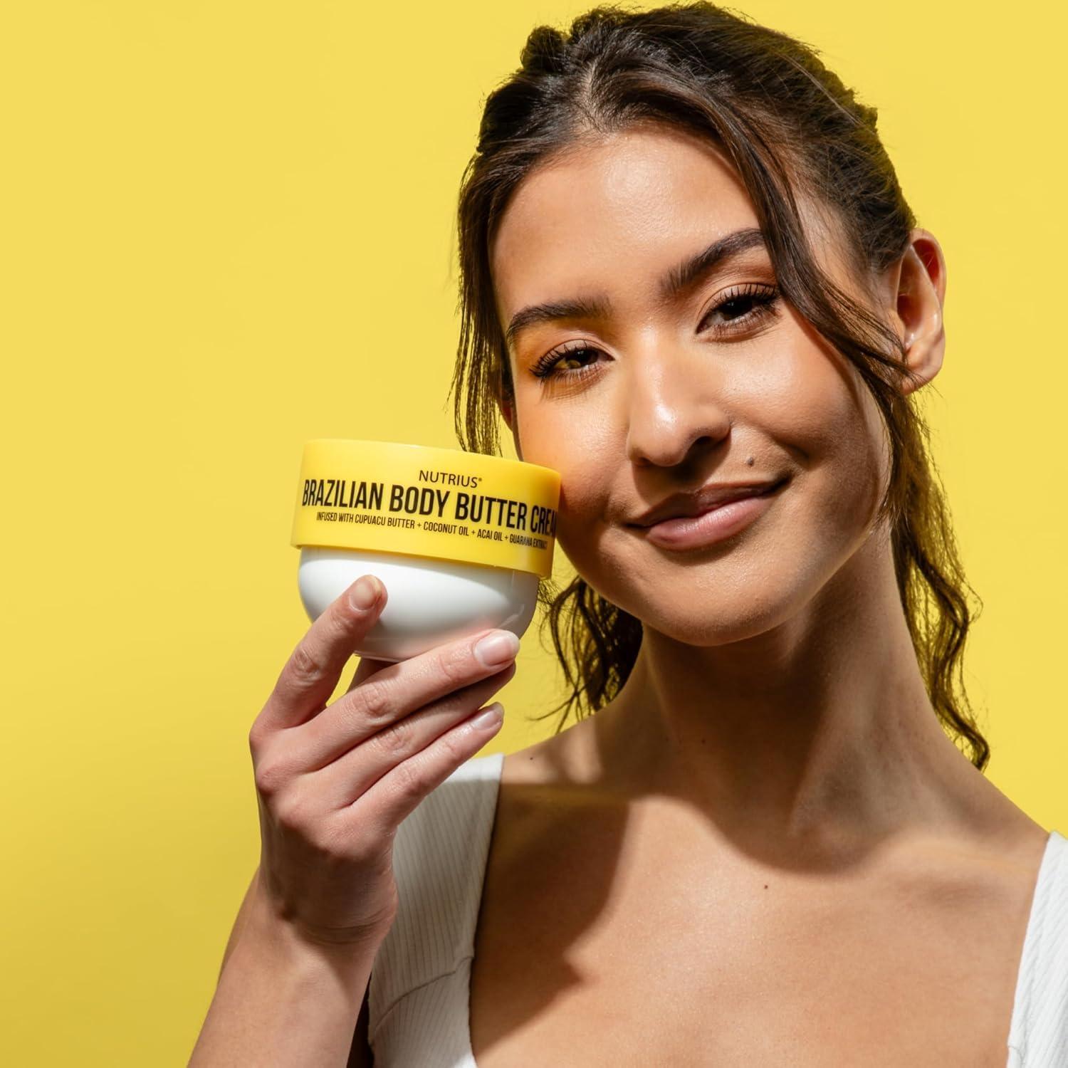 Crema Hidratante Corporal Brasileña 3-Pack - Cupuaçu 355 ml