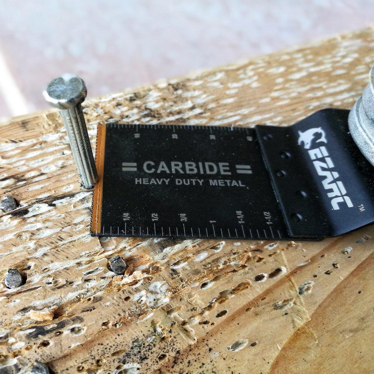 Hojas Oscilantes EZARC Carburo Alta Resistencia 3 Piezas