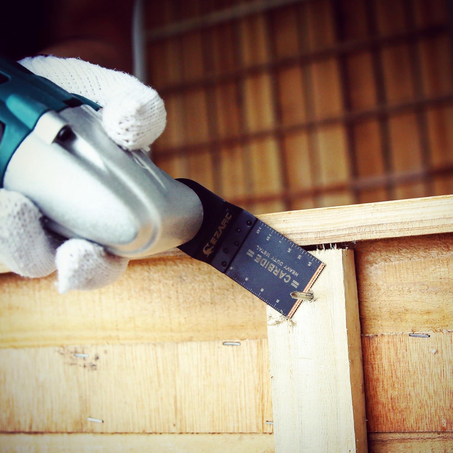 Hojas Oscilantes EZARC Carburo Alta Resistencia 3 Piezas