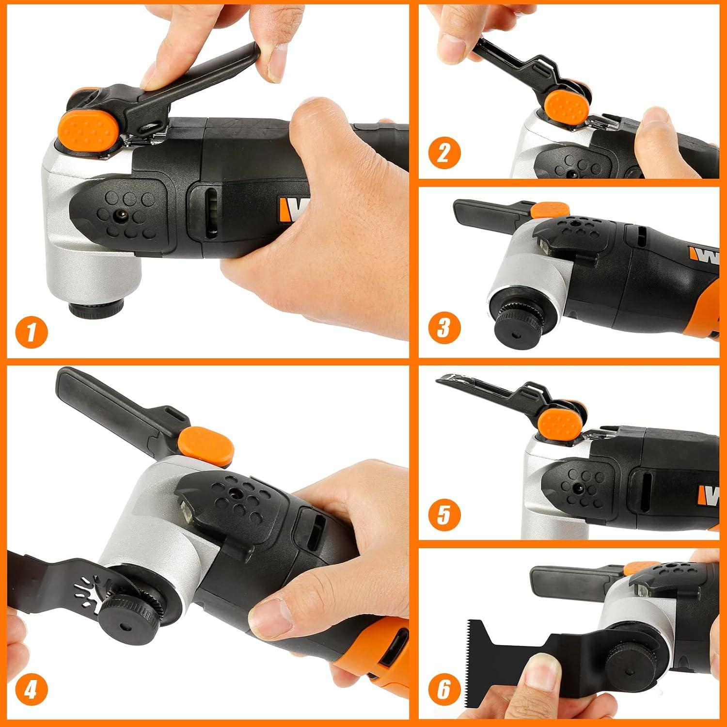 100 Piezas Cuchillas Oscilantes Kyoffiie 4,45 cm Madera Plástico