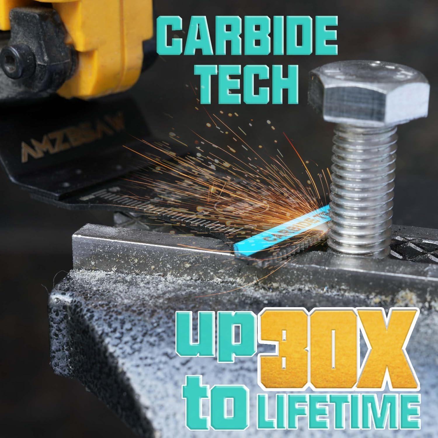 5 Piezas Hojas Oscilantes Carburo AMZBSAW 3,49 cm Multiuso