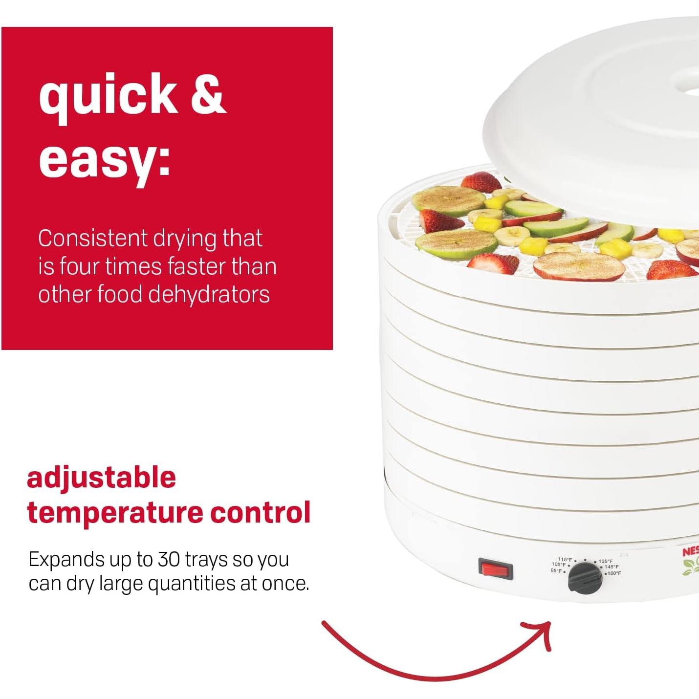 Deshidratador de Alimentos NESCO Gardenmaster Pro 8 Bandejas