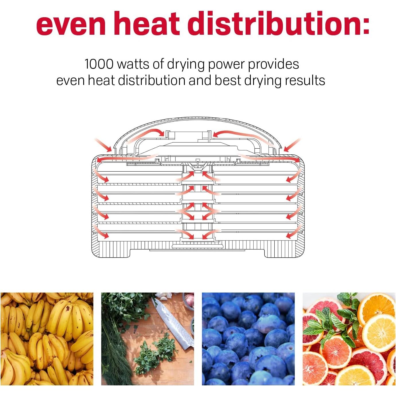 Deshidratador de Alimentos NESCO Gardenmaster Pro 8 Bandejas