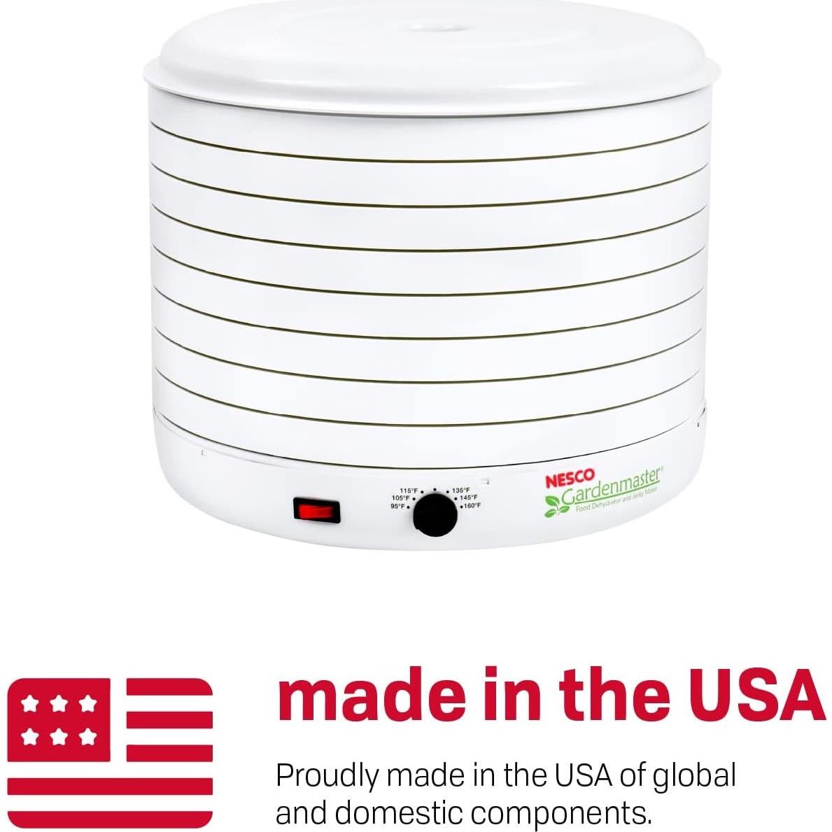 Deshidratador de Alimentos NESCO Gardenmaster Pro 8 Bandejas