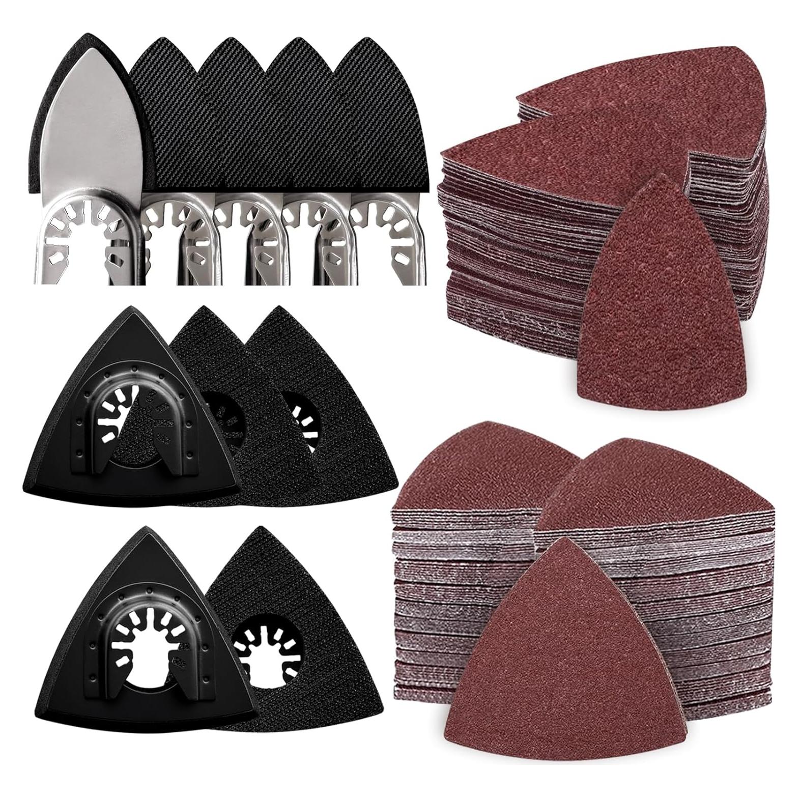 Kit de Lijado 260 Piezas Towbluii para Herramienta Oscilante