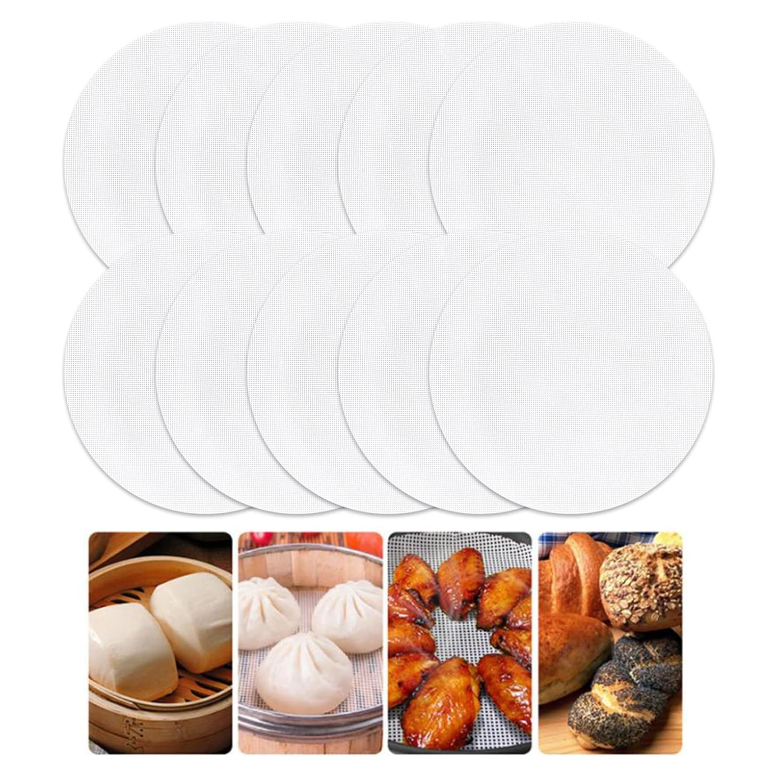 10 Hojas Redondas de Silicona Arcemain para Deshidratador