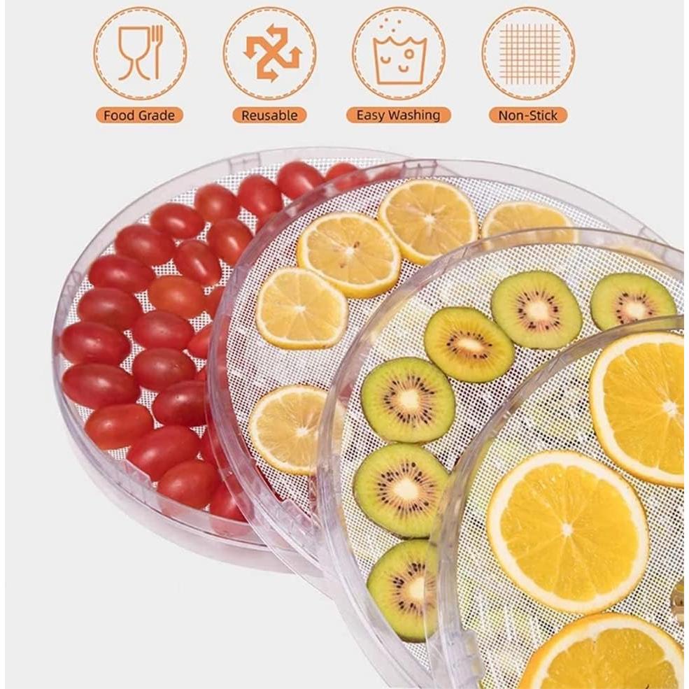 10 Hojas Redondas de Silicona Arcemain para Deshidratador