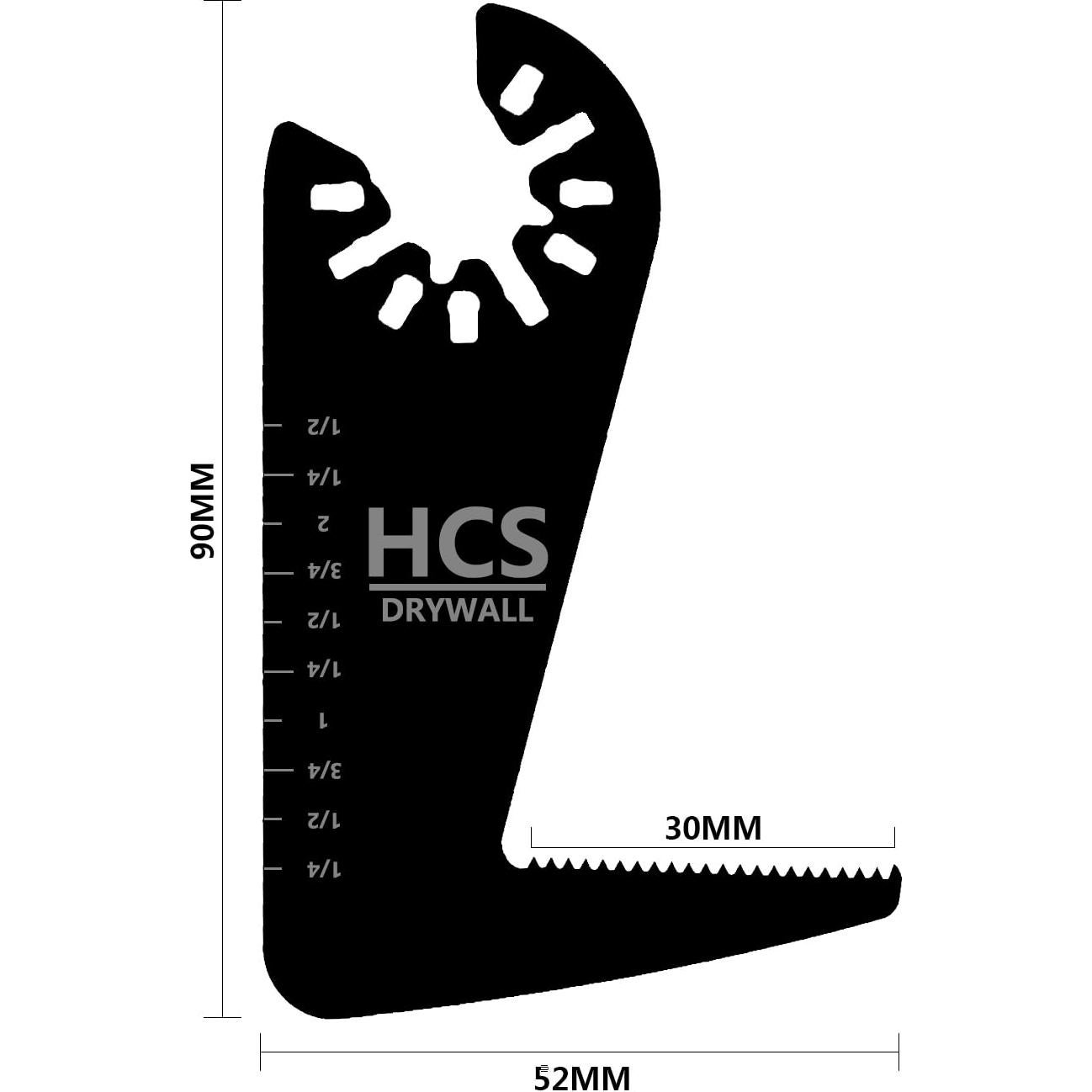 Kit de cuchillas de yeso KUKNOS 3 piezas para herramientas