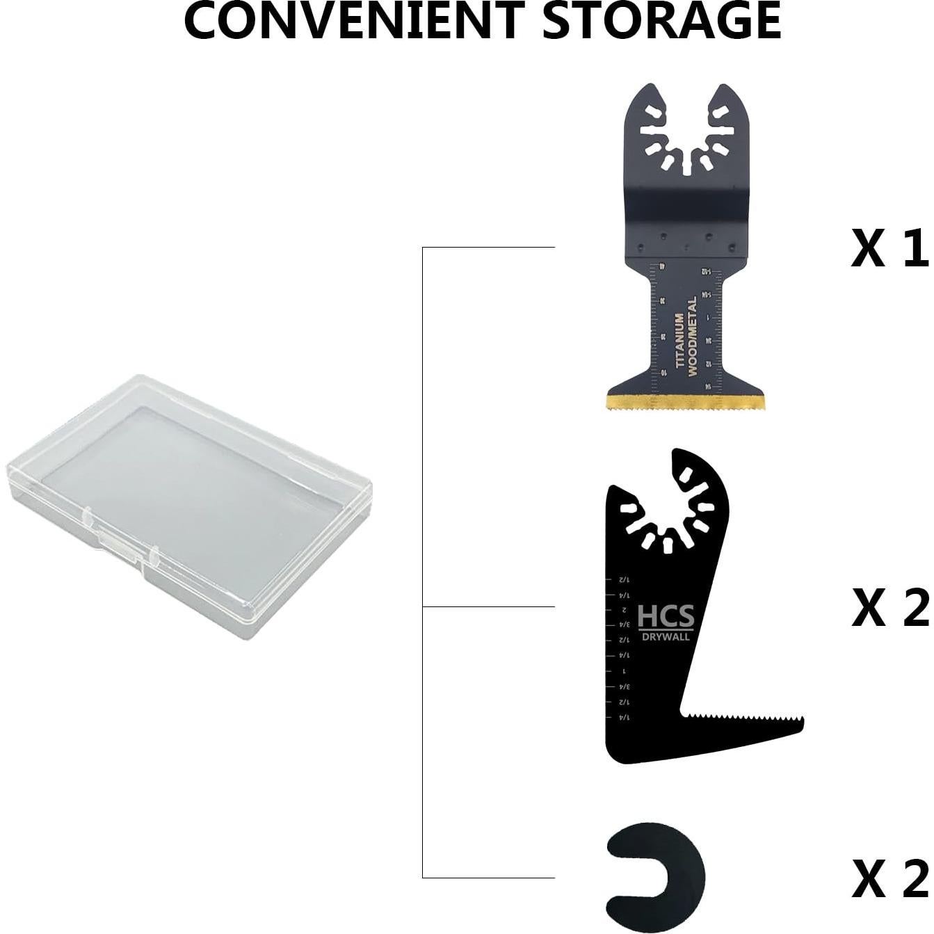 Kit de cuchillas de yeso KUKNOS 3 piezas para herramientas