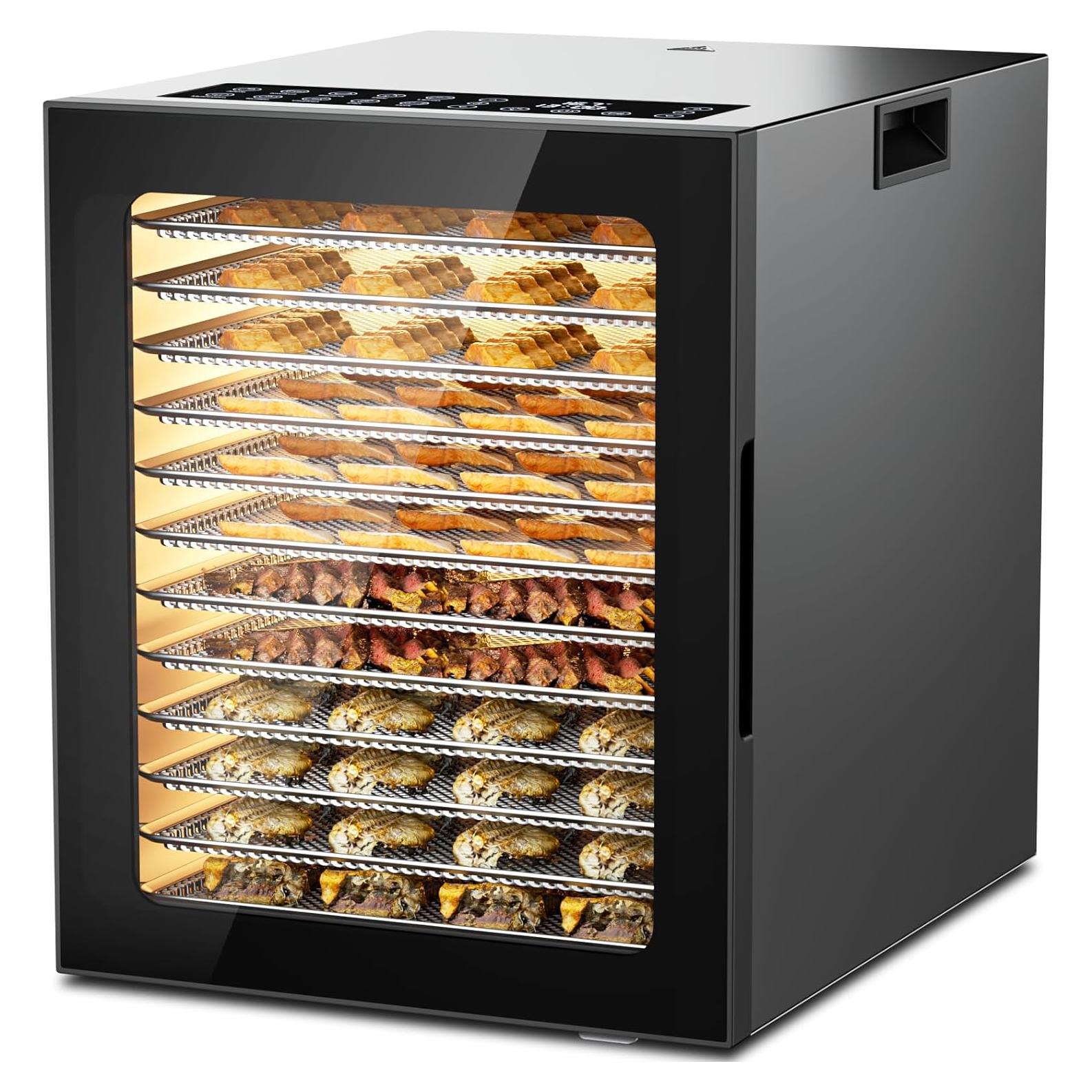 Deshidratador de Alimentos PSIIDAN FD-1008A 12 Bandejas 850W