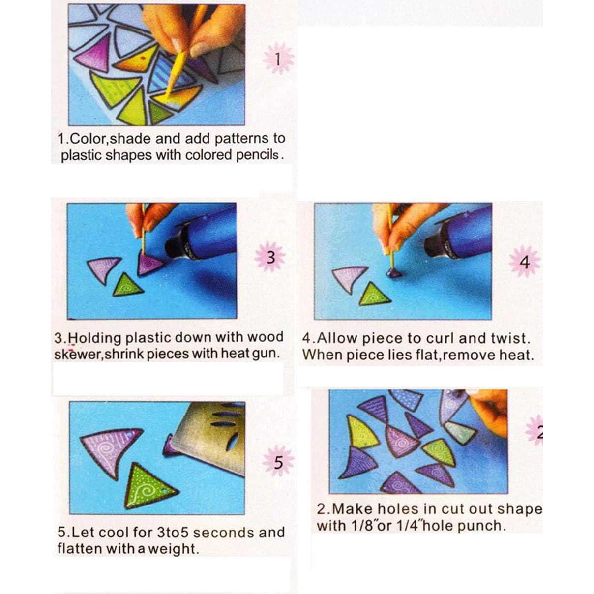 Pistola de Calor Homidic HJ7 300W 2m Cable para Manualidades