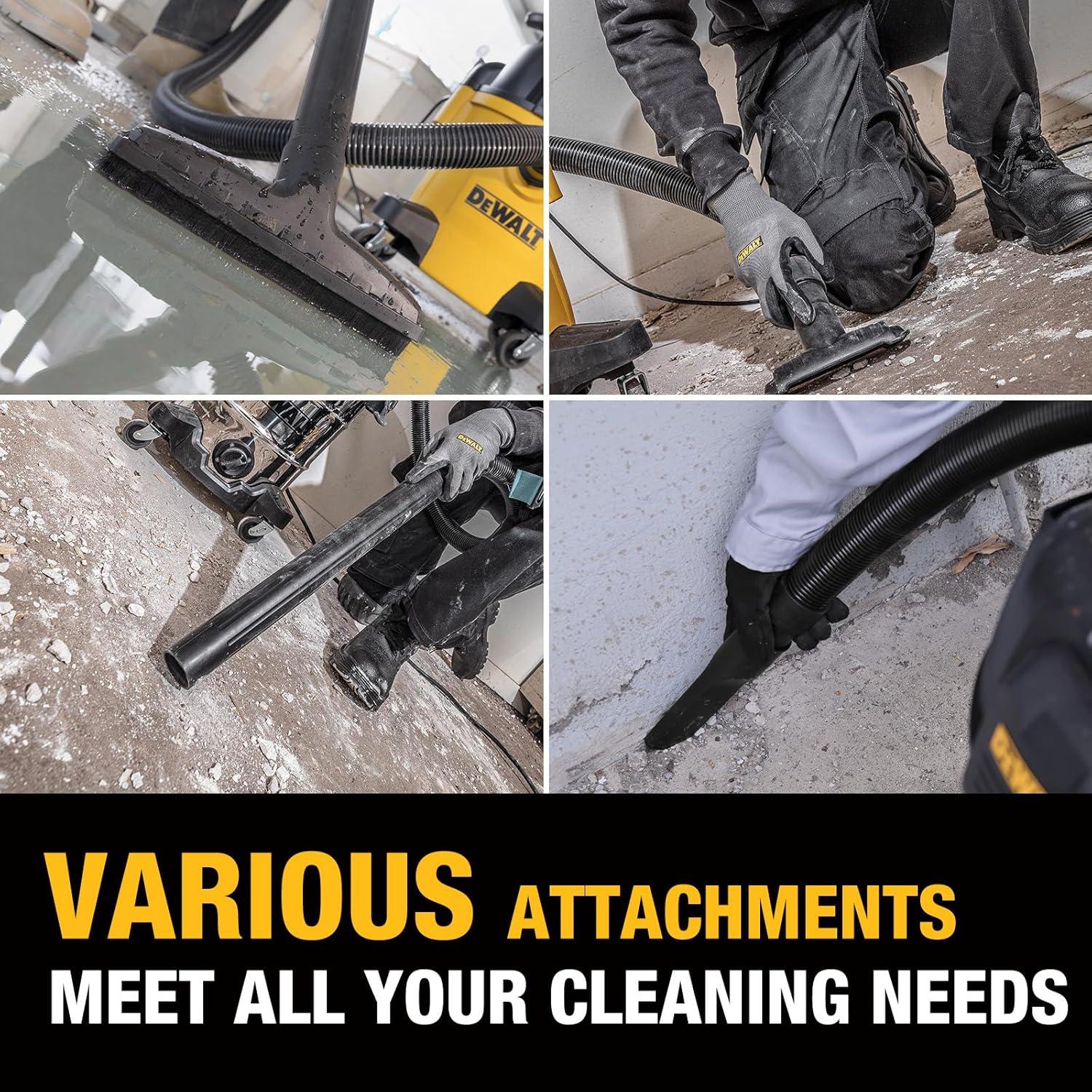 Aspiradora DEWALT Húmeda y Seca 6 Galones 5 HP Ultra-Silenciosa