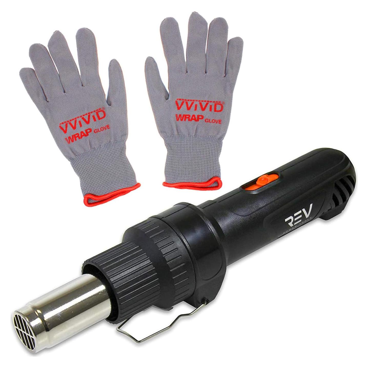 Pistola de Calor VViViD Profesional 120V con Guantes