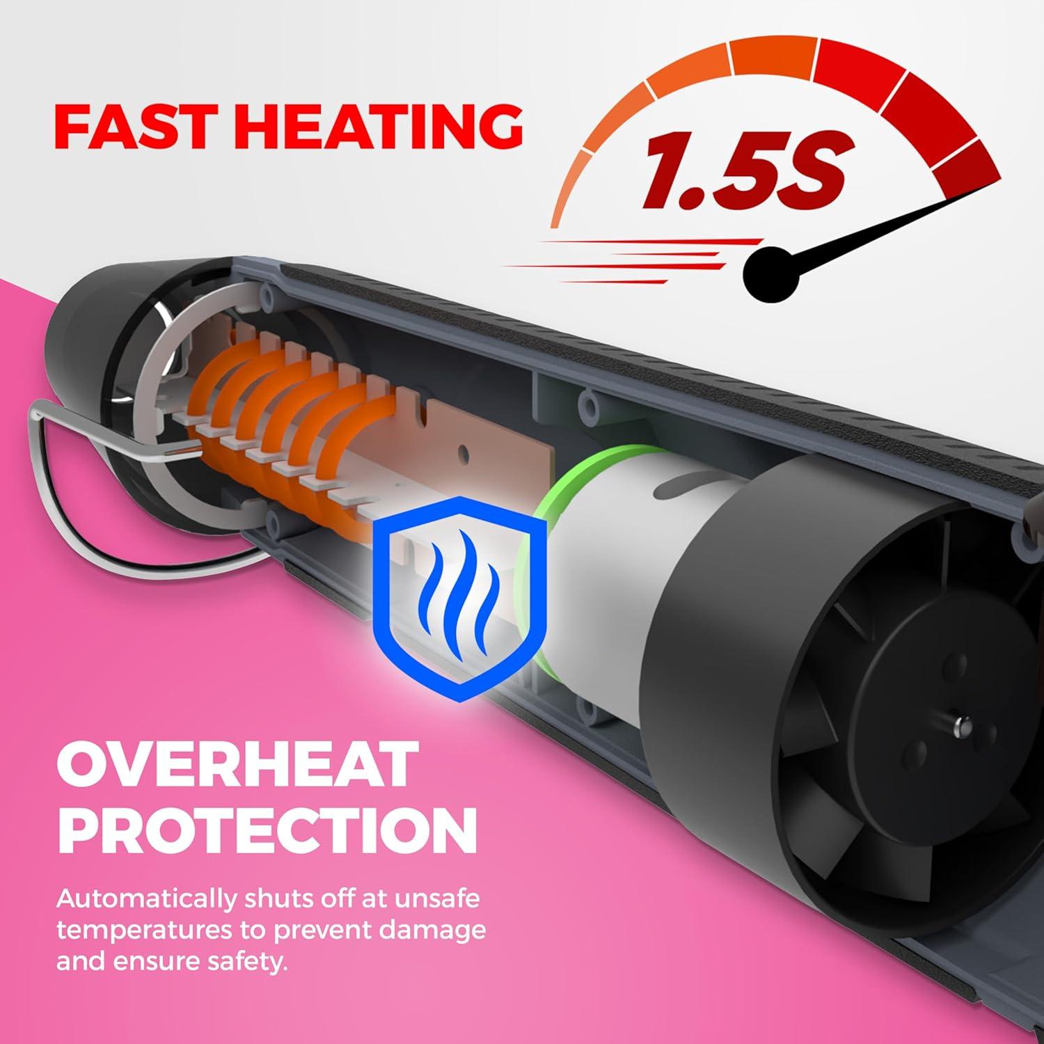 Pistola de Calor Mini Chandler Tool CTHGPB Doble Temperatura