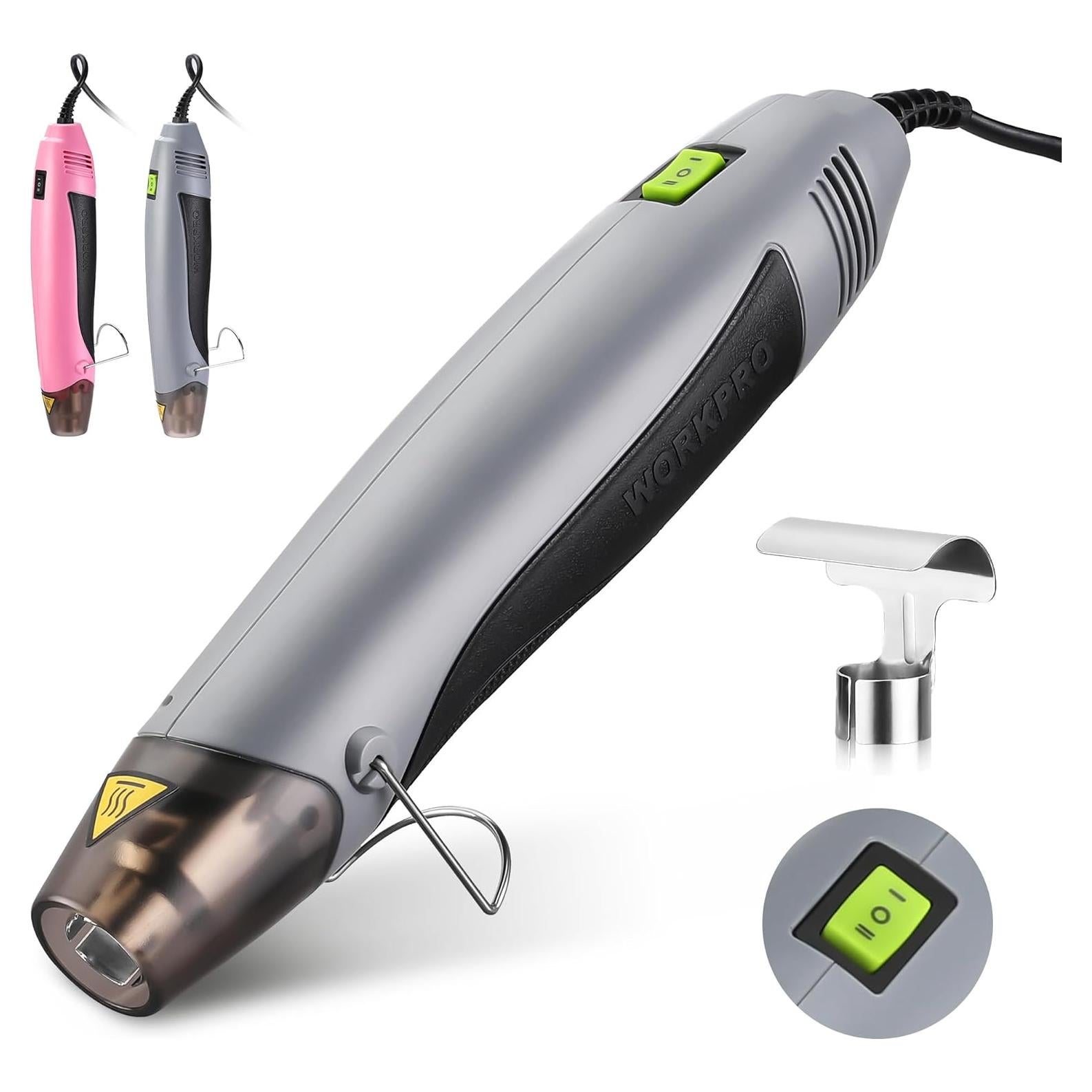 Pistola de Calor WORKPRO 400W 2 Temperaturas 1.8m Cable