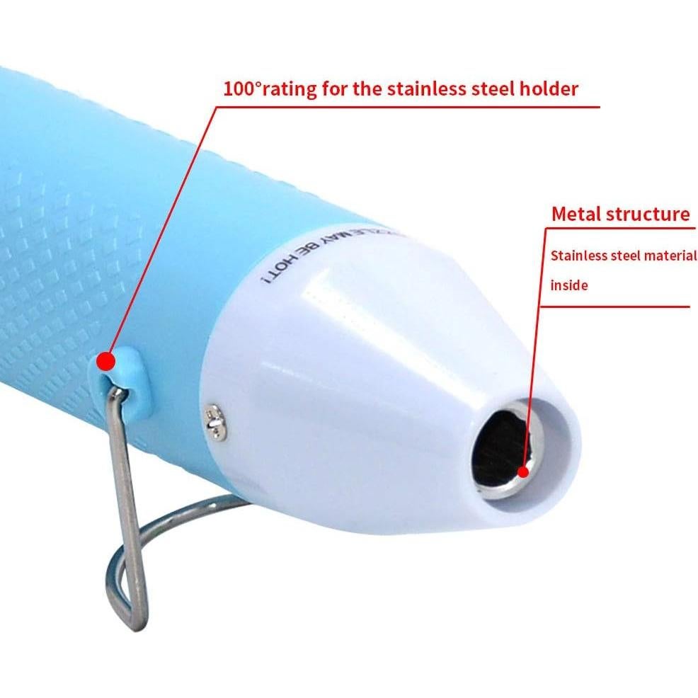 Pistola de Calor Mofa MF150 Mini 130W Azul para Manualidades