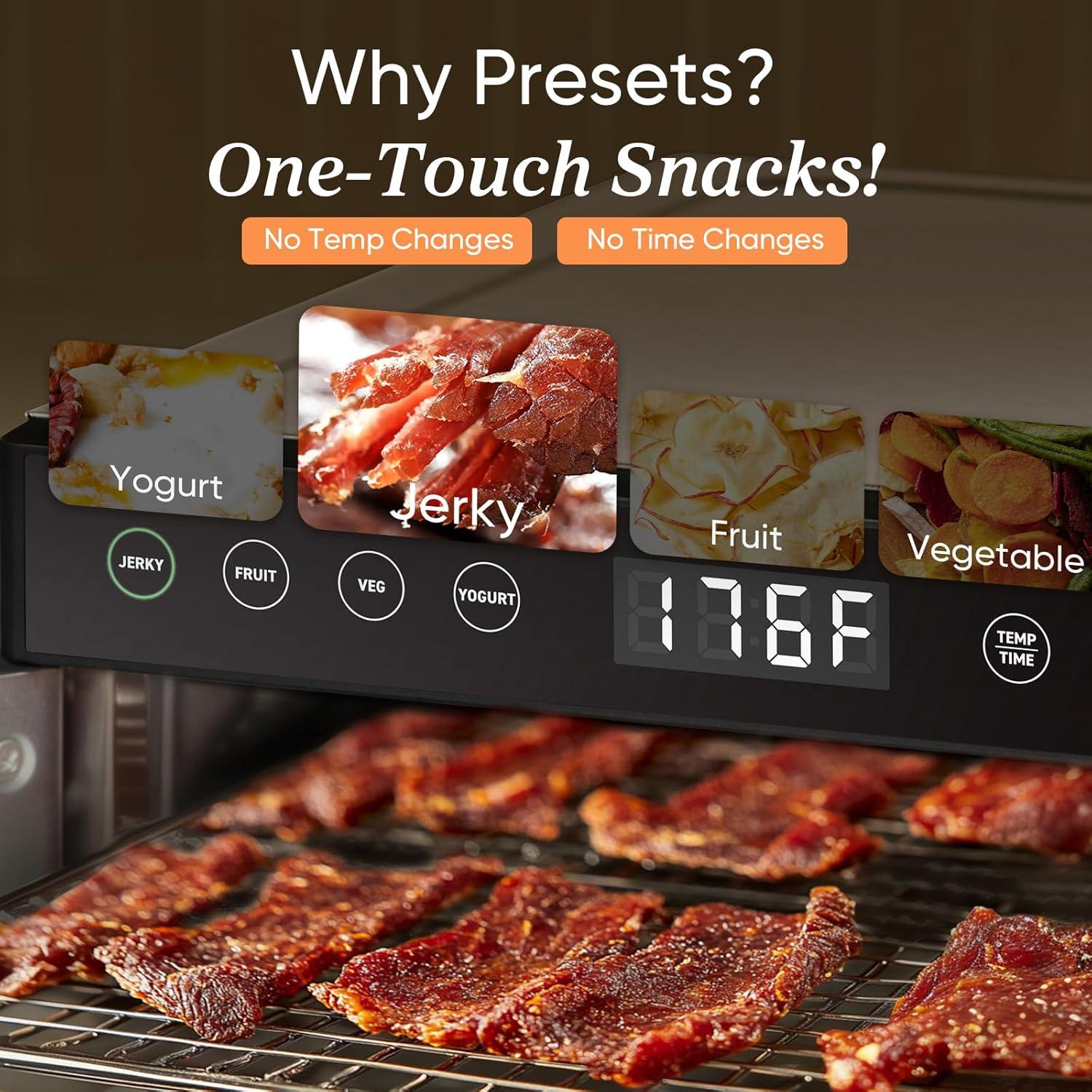 Deshidratador de Alimentos COSORI P501, 5 Bandejas Acero Inoxidable