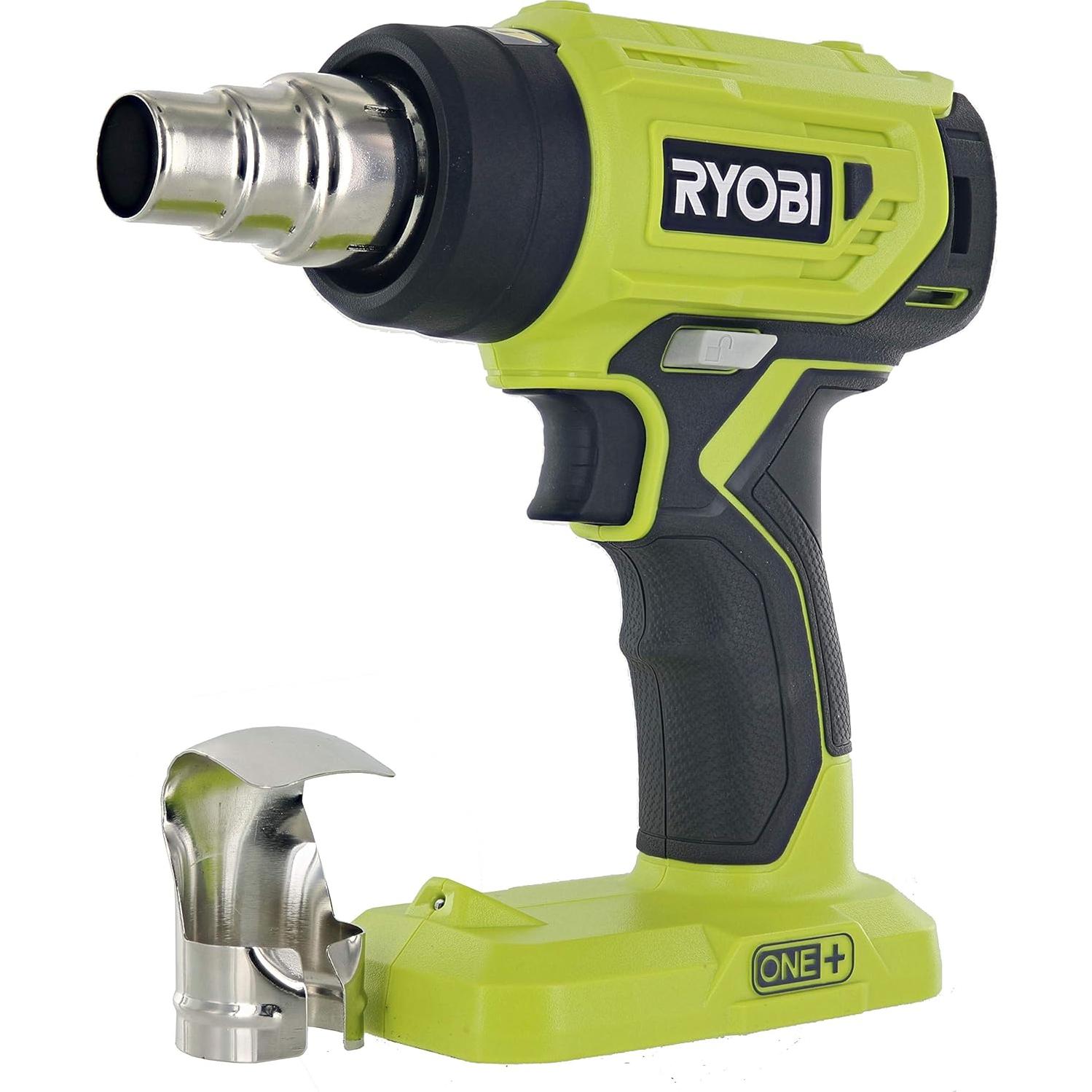 Pistola de Calor Inalámbrica Ryobi P3150 18V con Boquillas