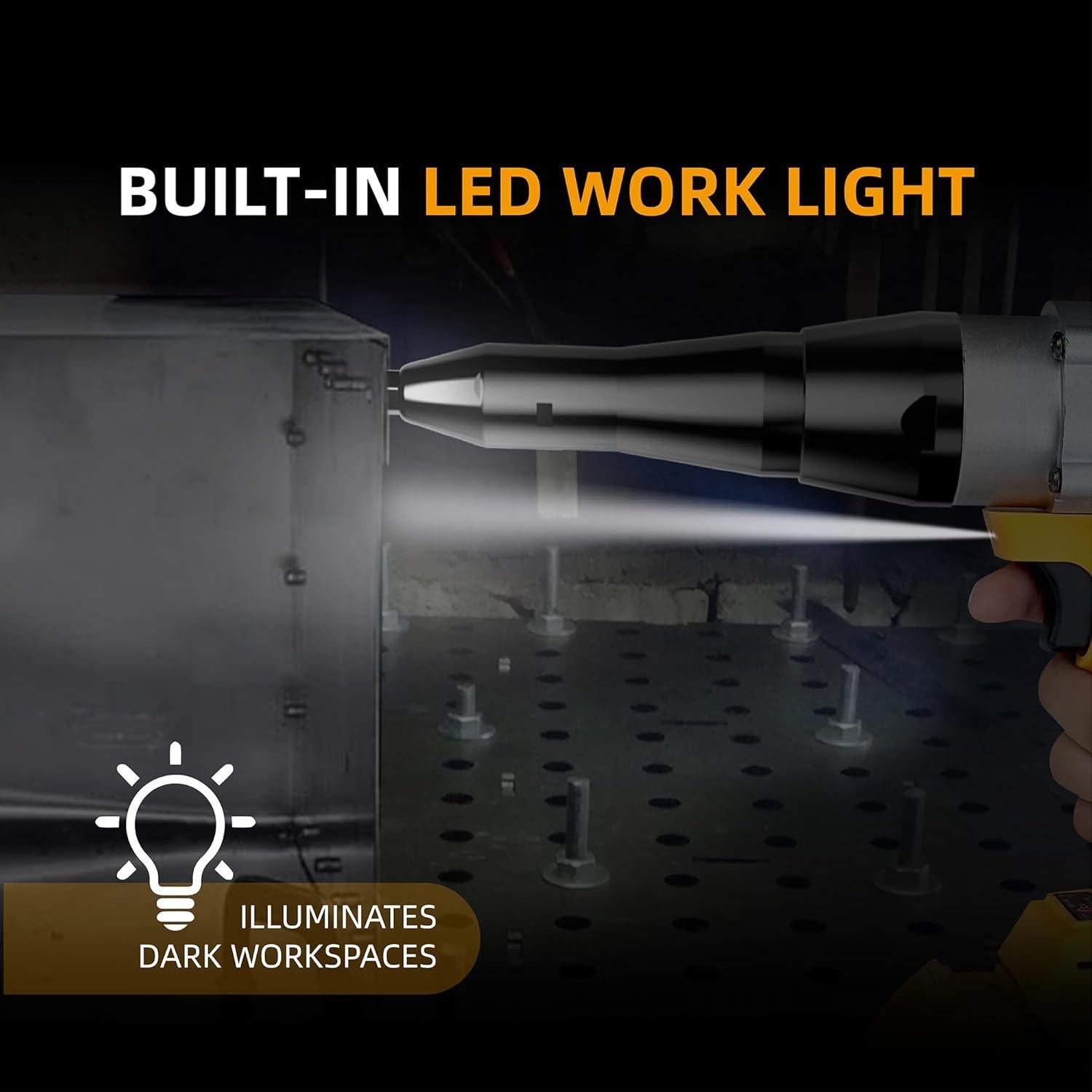 Pistola de Remaches Inalámbrica Funnywhale Mate20 3 Tamaños