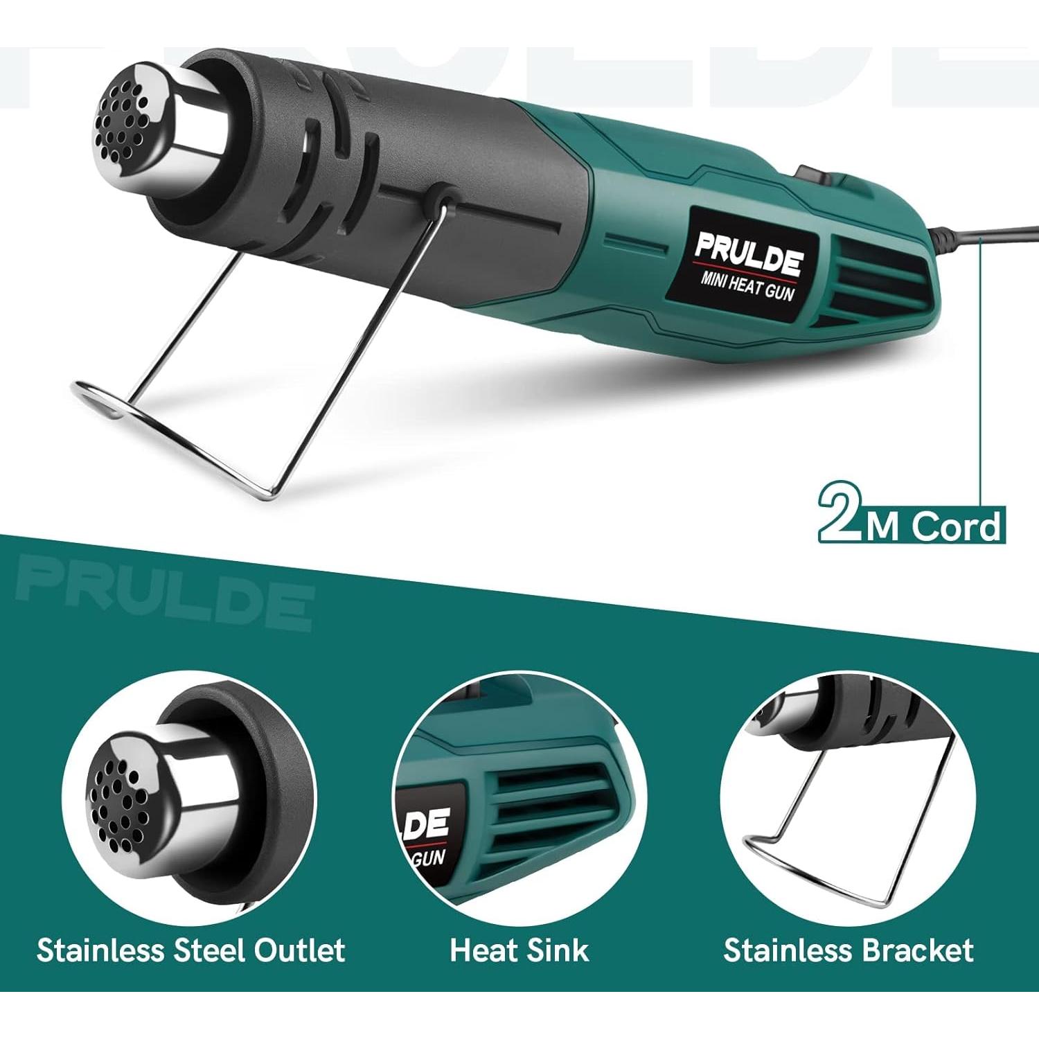 Mini Pistola de Calor NEU MASTER HG0060 380W Verde