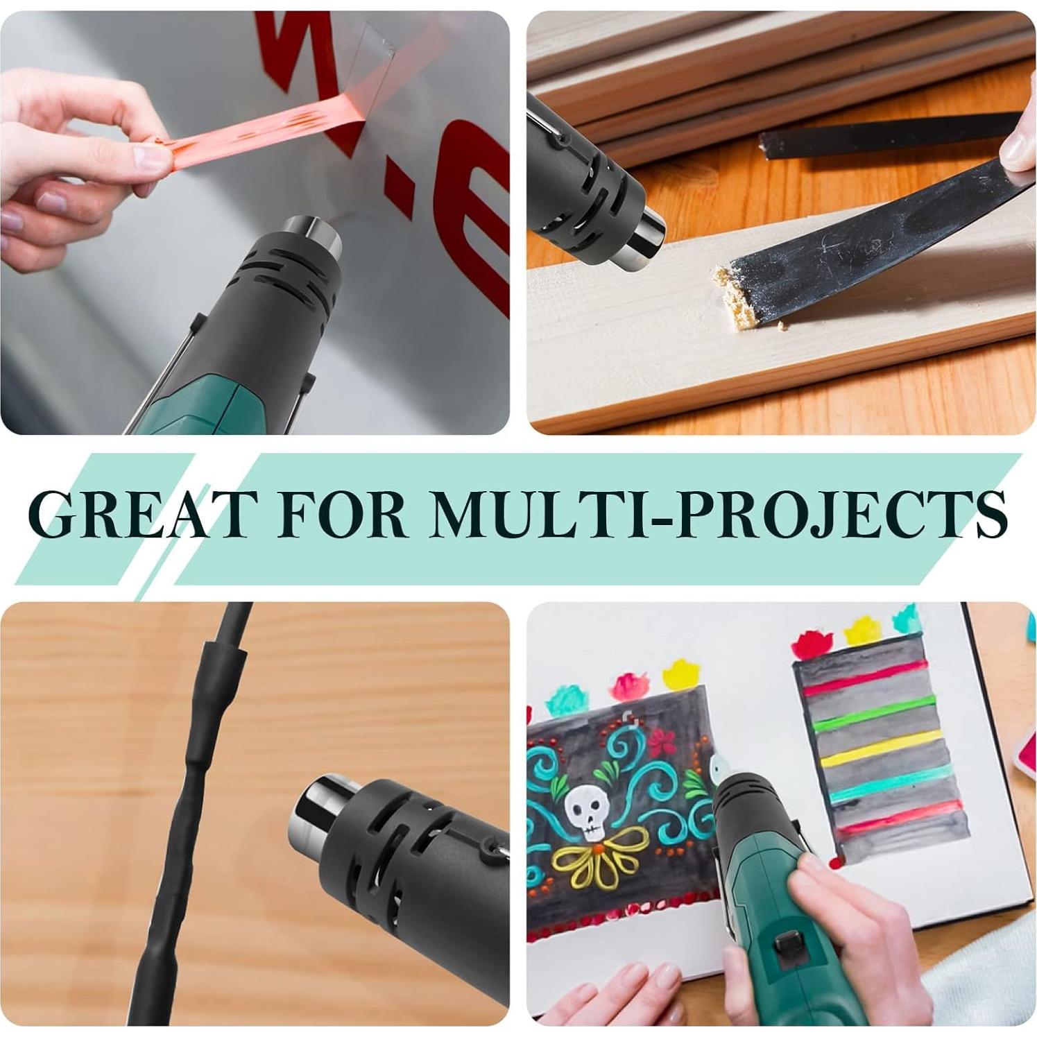 Mini Pistola de Calor NEU MASTER HG0060 380W Verde