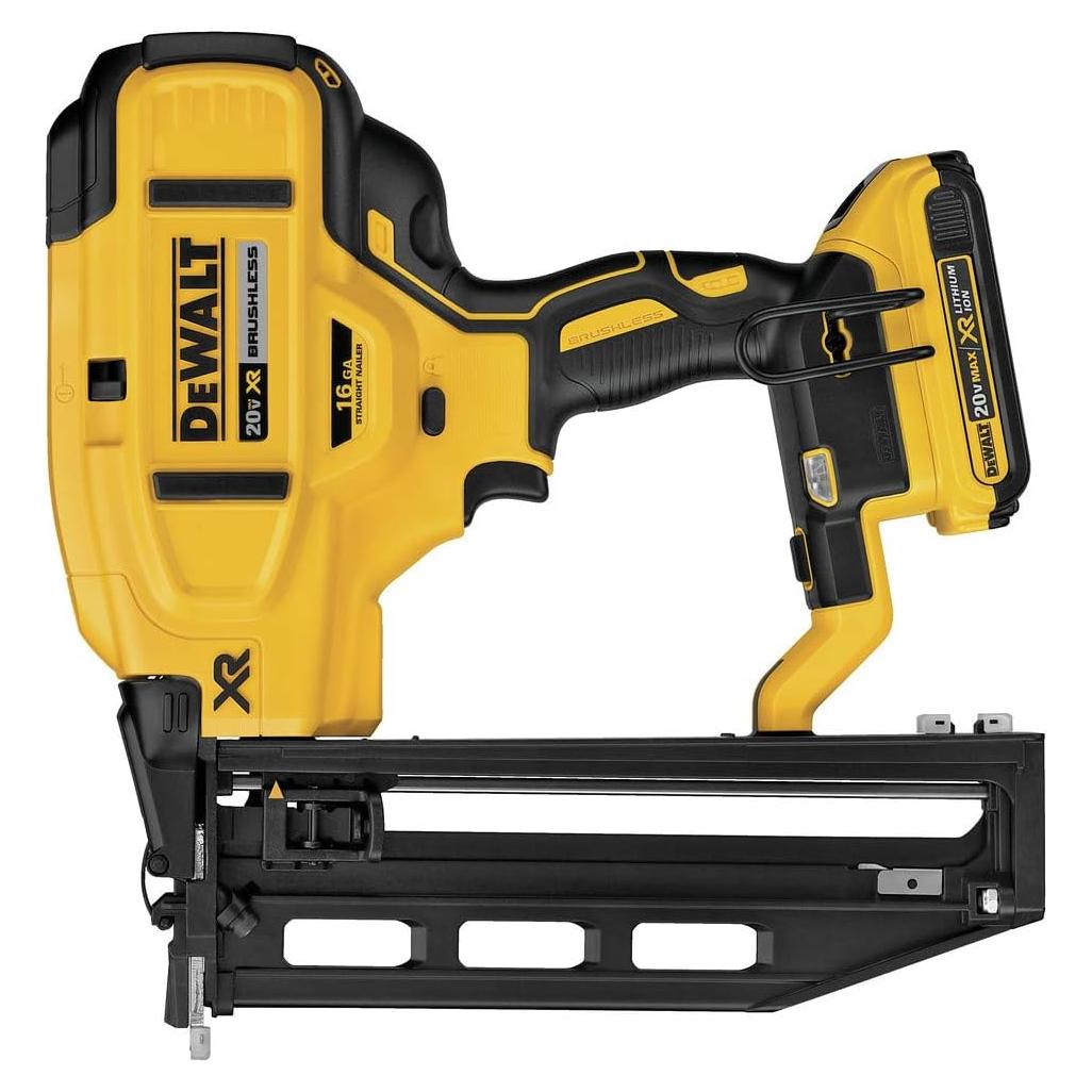 Clavadora de Acabado Inalámbrica DEWALT 20V MAX 16GA DCN662D1