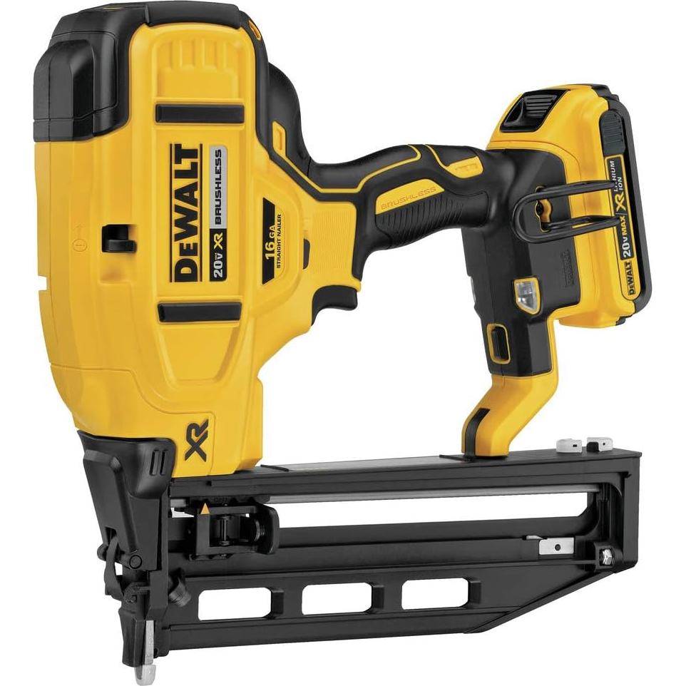 Clavadora de Acabado Inalámbrica DEWALT 20V MAX 16GA DCN662D1