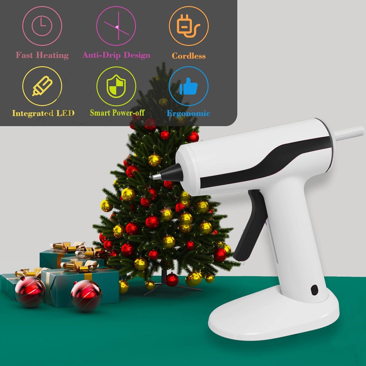 Pistola de Pegamento Caliente Inalámbrica MONVICT 2200mAh