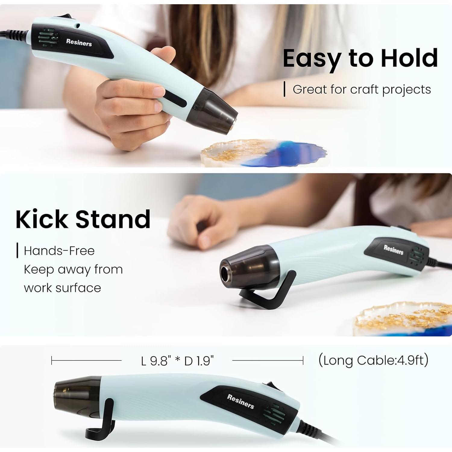 Pistola de Calor Resiners R-030E 350W Doble Temperatura