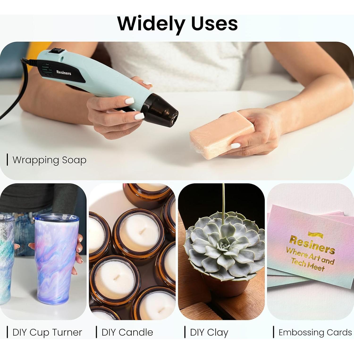 Pistola de Calor Resiners R-030E 350W Doble Temperatura