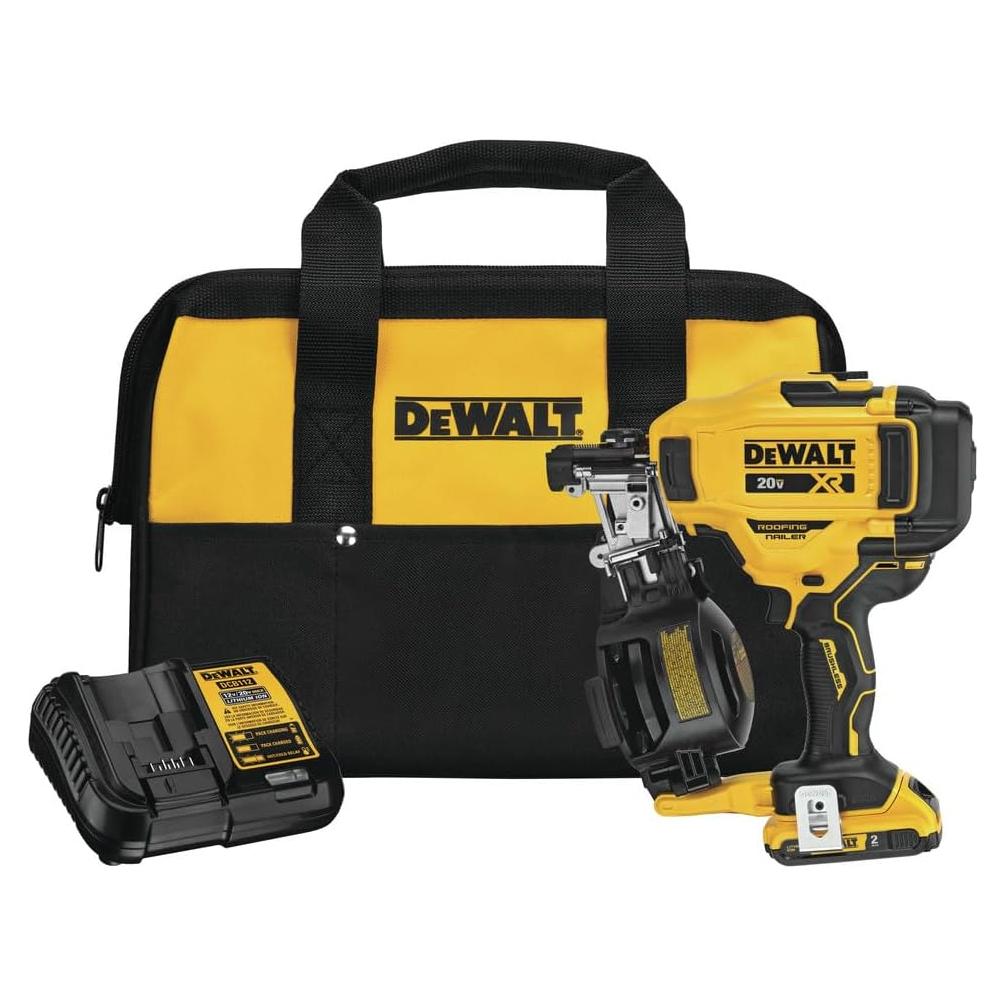 Clavadora de Tejas Inalámbrica DeWALT DCN45RND1 20V 15°