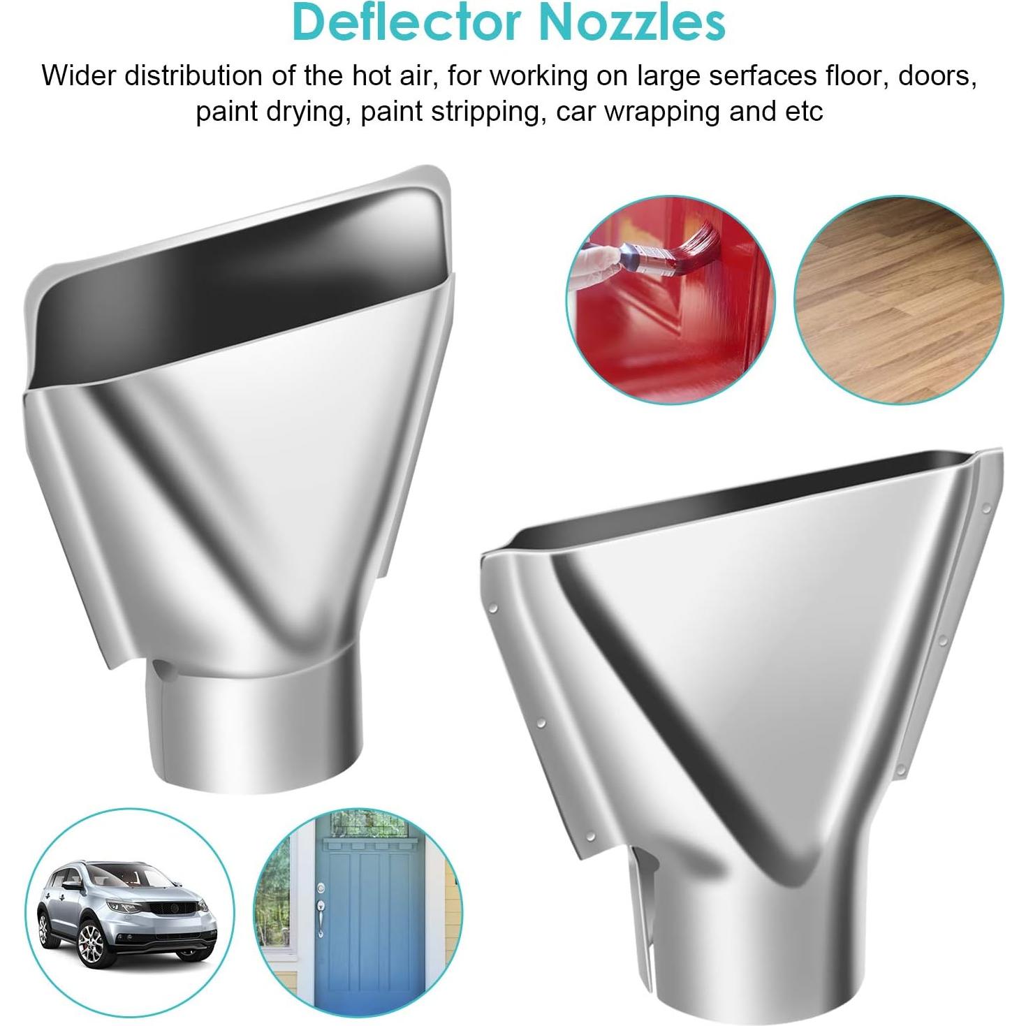 Kit de Boquillas de Pistola de Calor YHG 7pcs 35mm