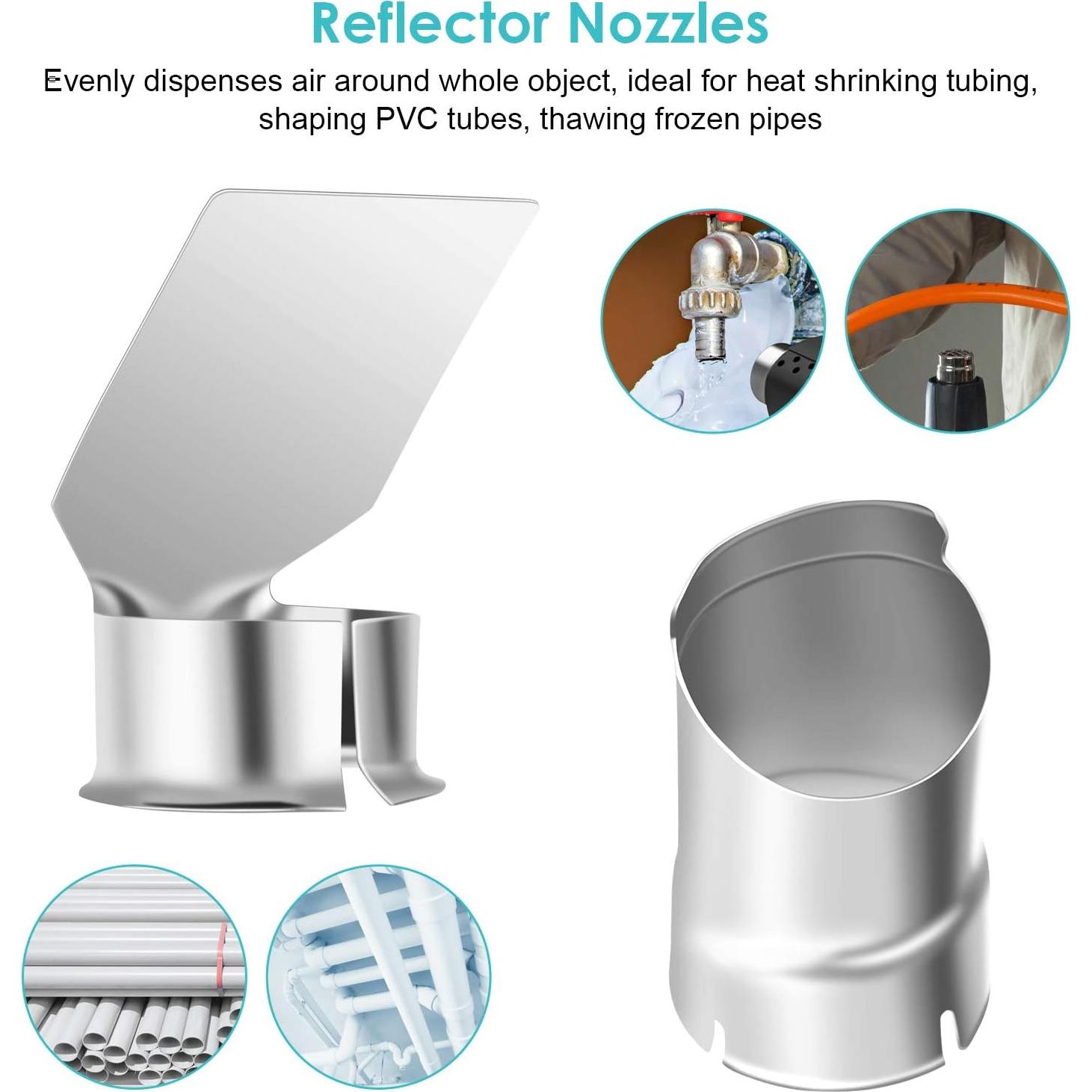 Kit de Boquillas de Pistola de Calor YHG 7pcs 35mm