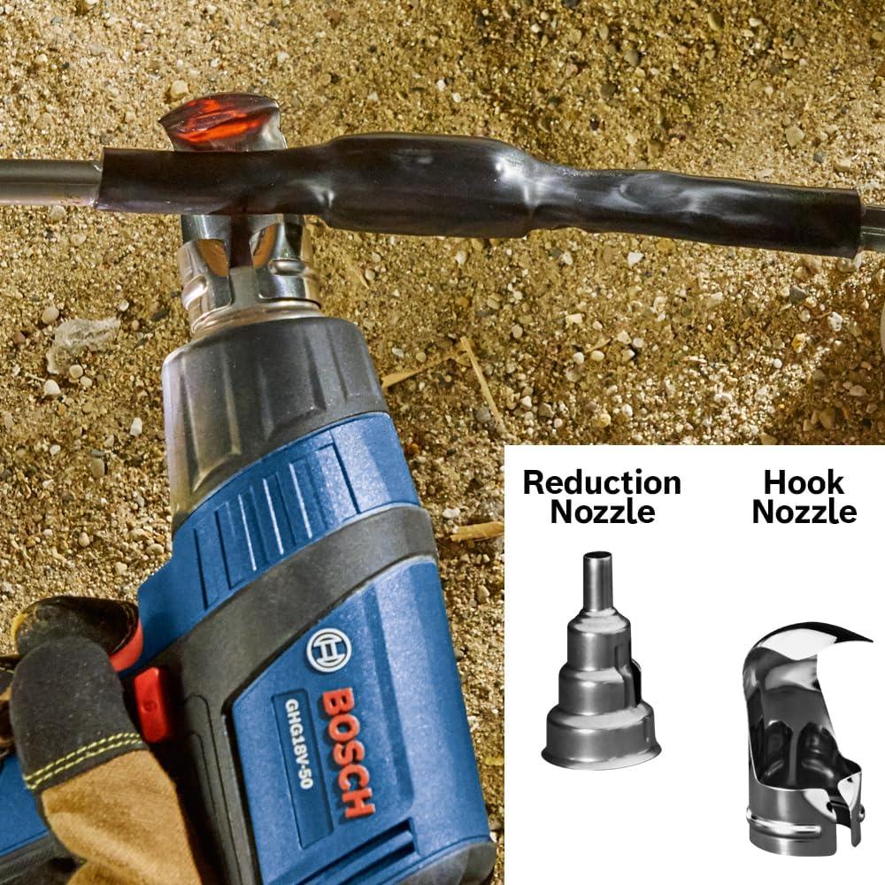 Pistola de Calor Bosch GHG18V-50 18V Sin Cable 299°C