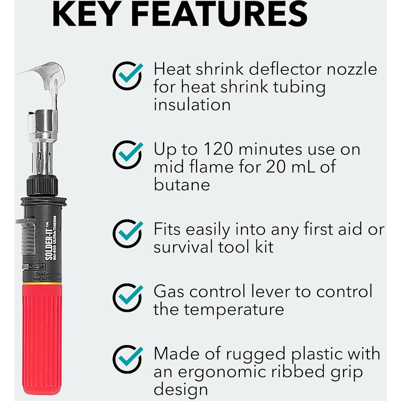 Pistola de Calor Inalámbrica Solder-It MJ-950 20 mL