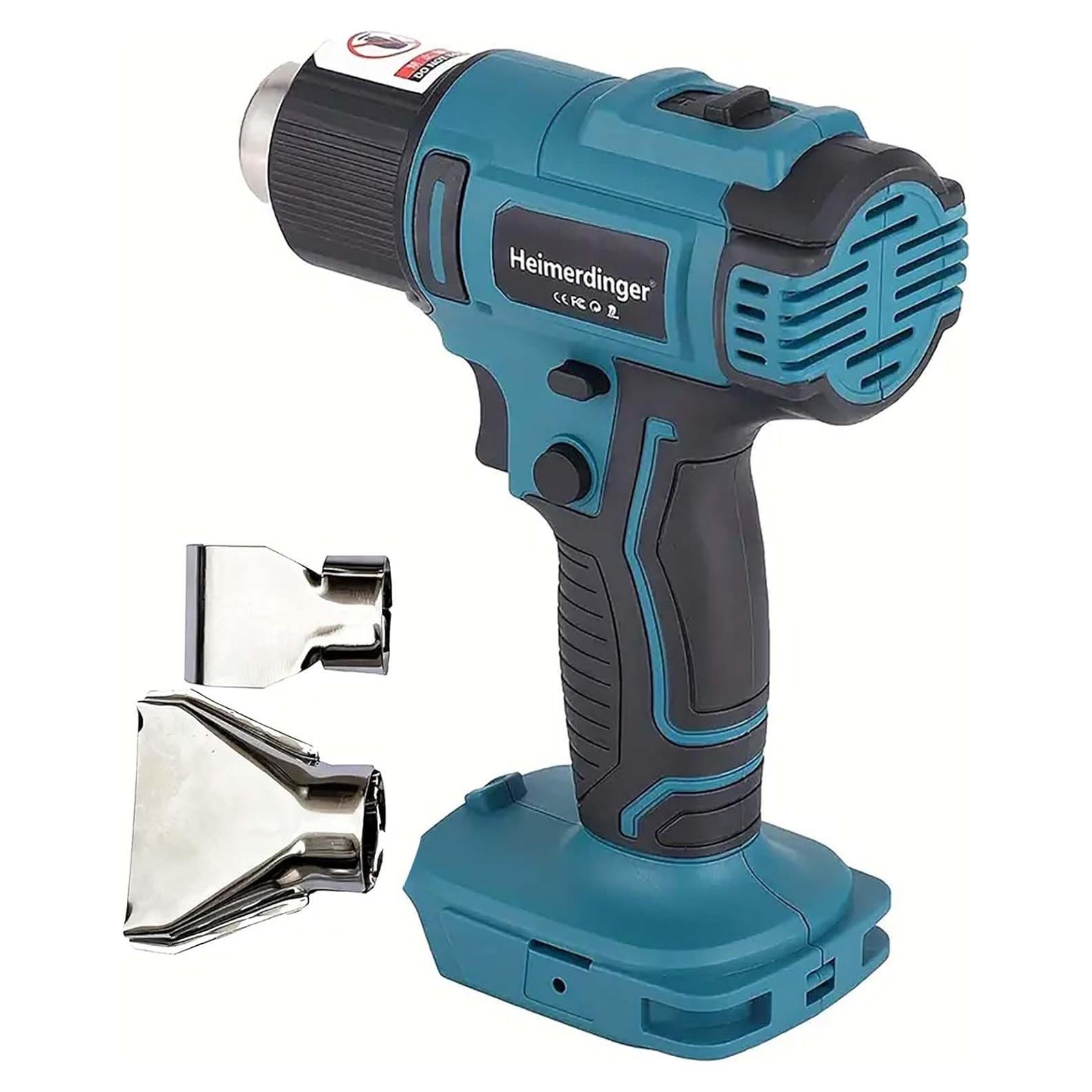 Pistola de Calor Inalámbrica Heimerdinger LB122 18V 650°C