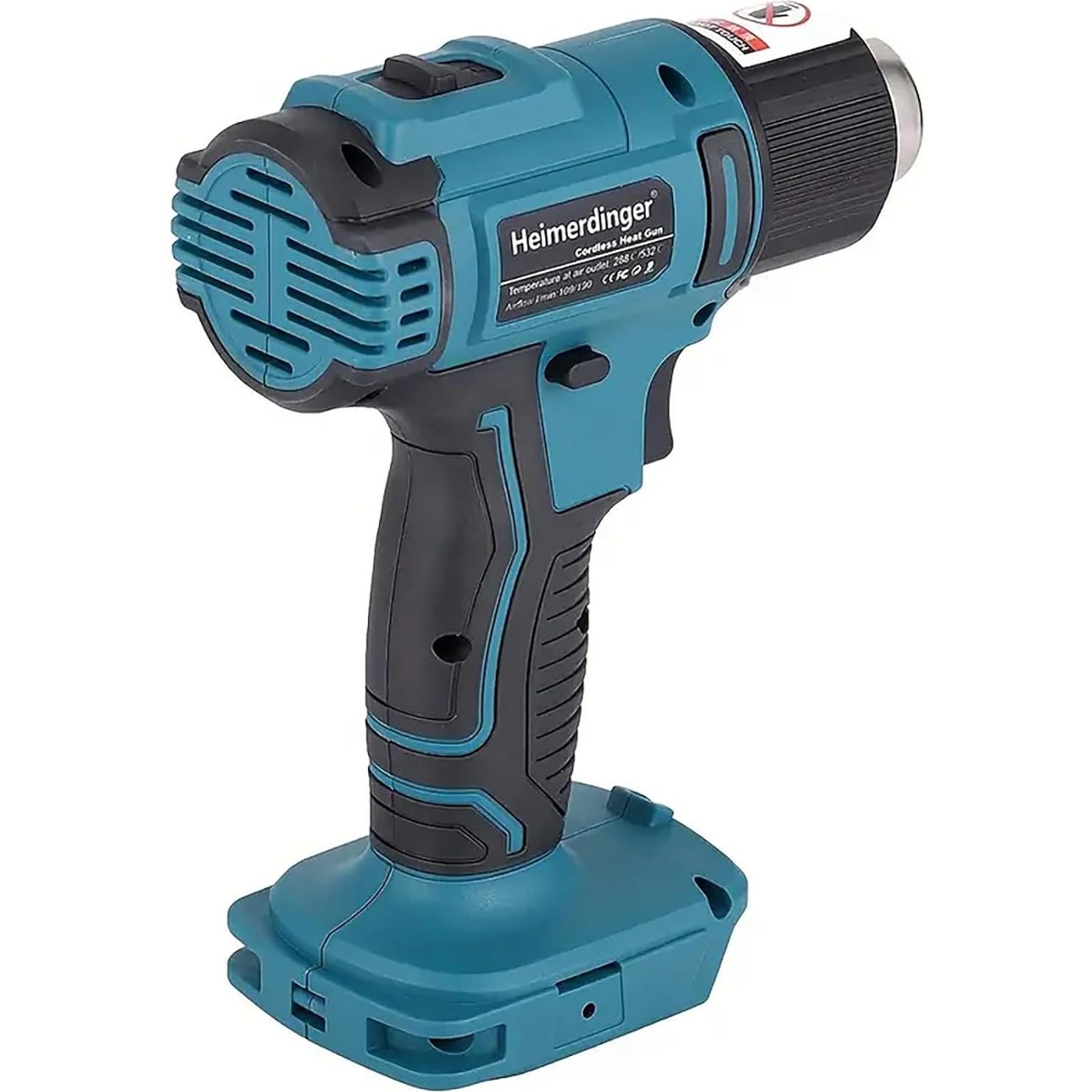 Pistola de Calor Inalámbrica Heimerdinger LB122 18V 650°C