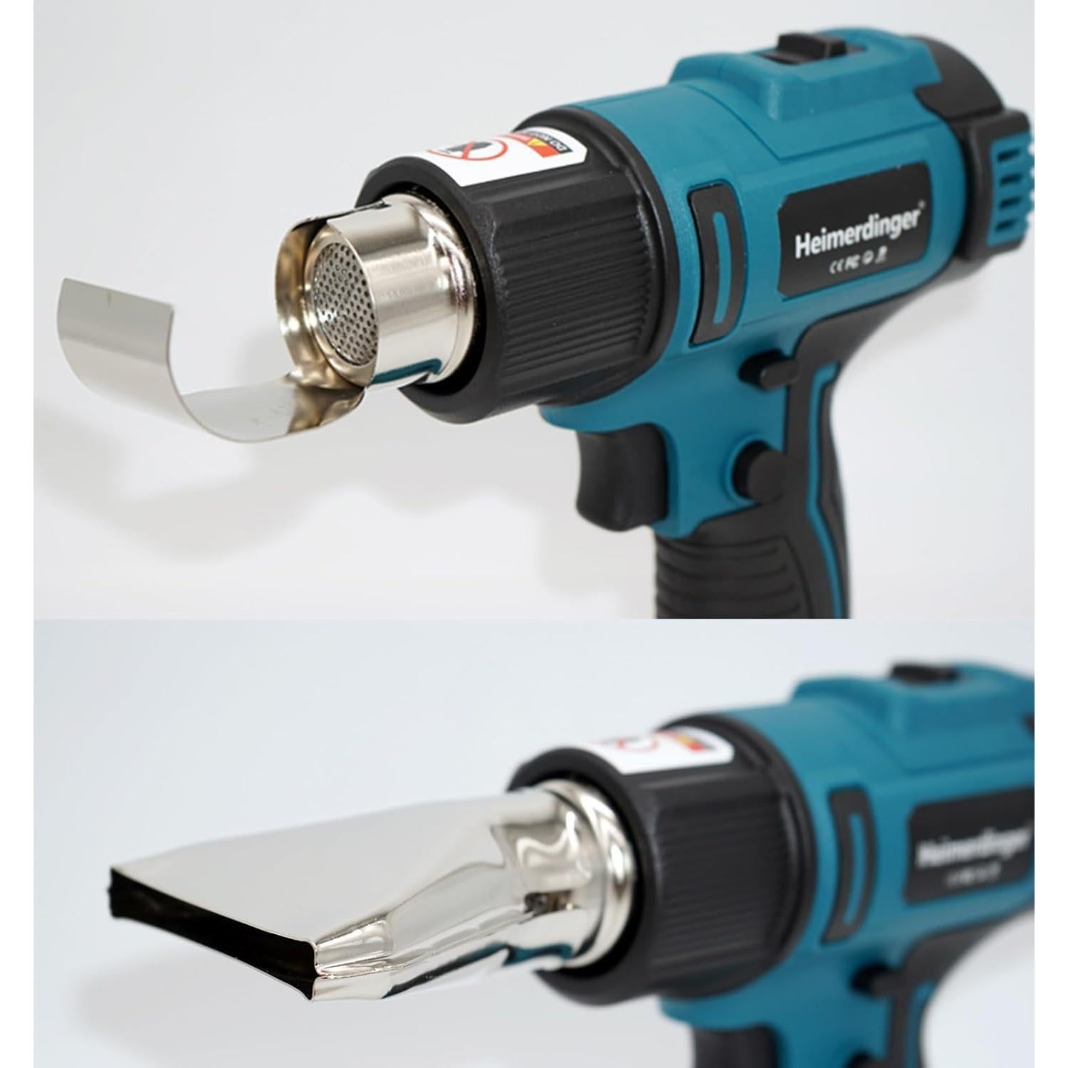 Pistola de Calor Inalámbrica Heimerdinger LB122 18V 650°C