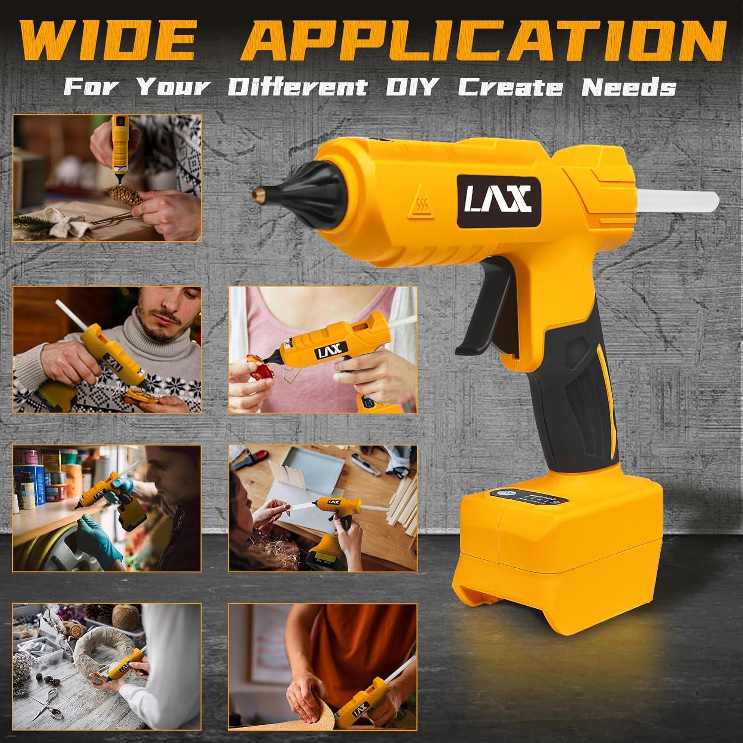 Pistola de Pegamento Caliente L1NXIXI 100W Dewalt 20V