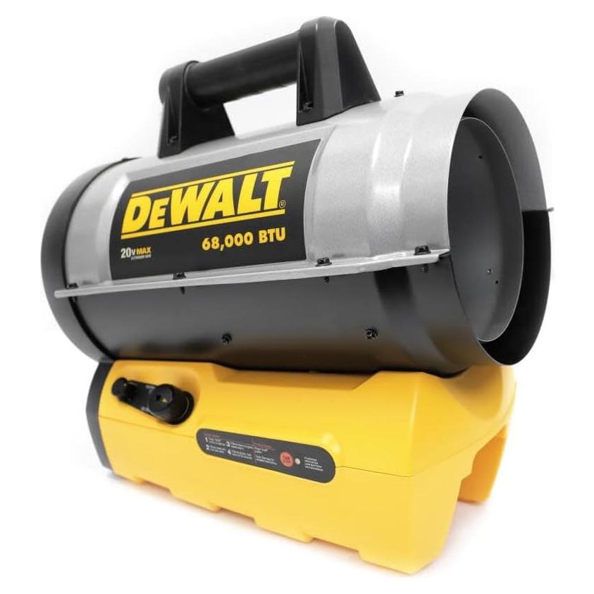 Calentador de Propano DeWALT DXH70CFAV 68000 BTU Portátil