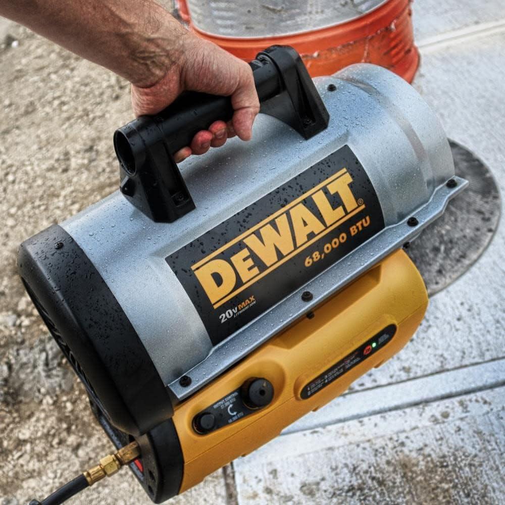 Calentador de Propano DeWALT DXH70CFAV 68000 BTU Portátil
