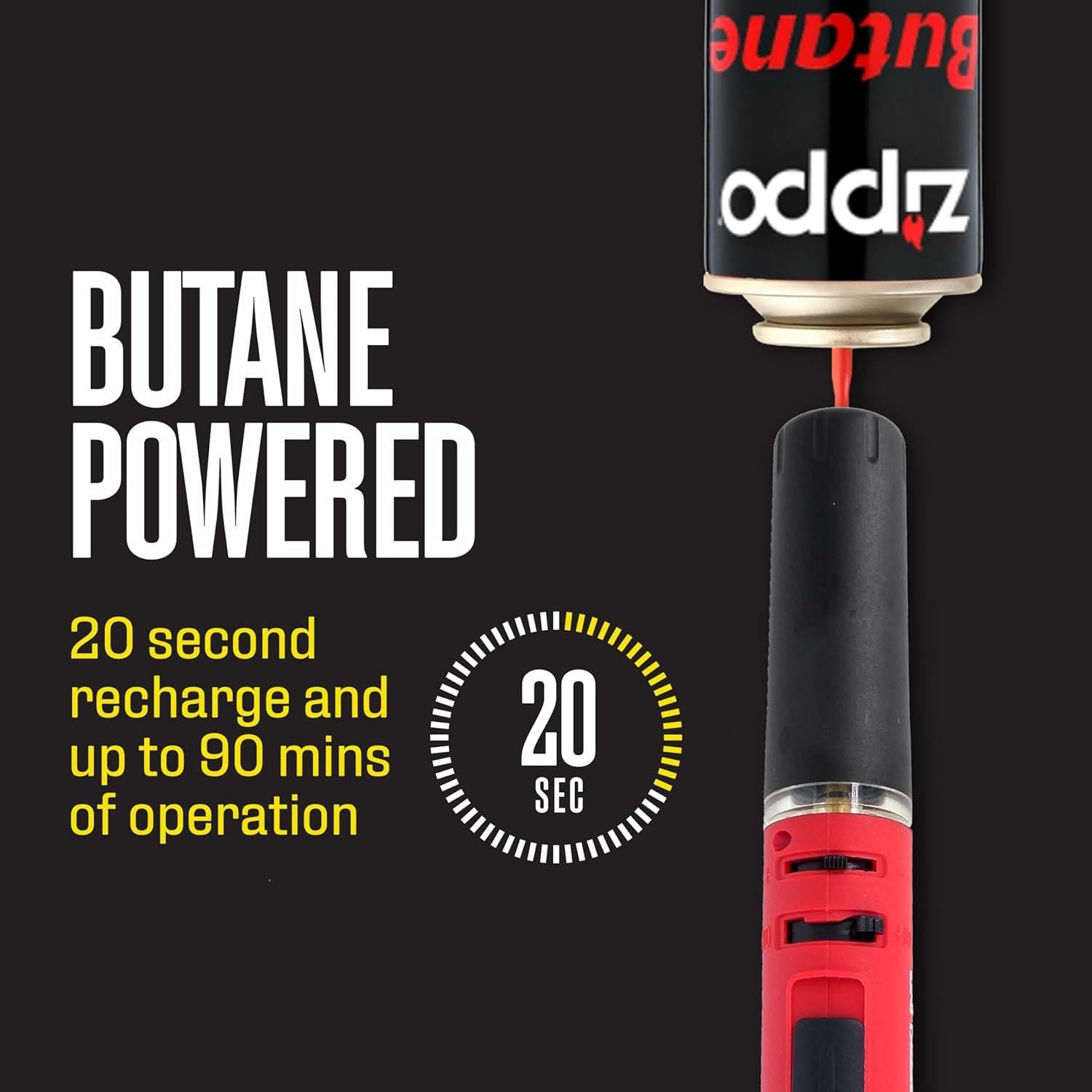 Soldador Butano Berkling BSG-568 3-en-1 Portátil 125W