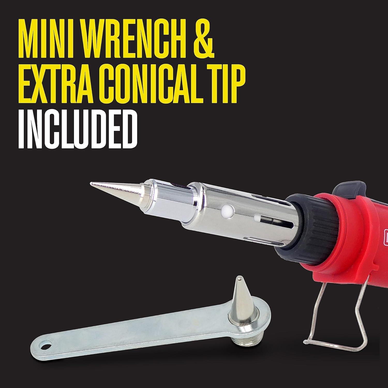 Soldador Butano Berkling BSG-568 3-en-1 Portátil 125W