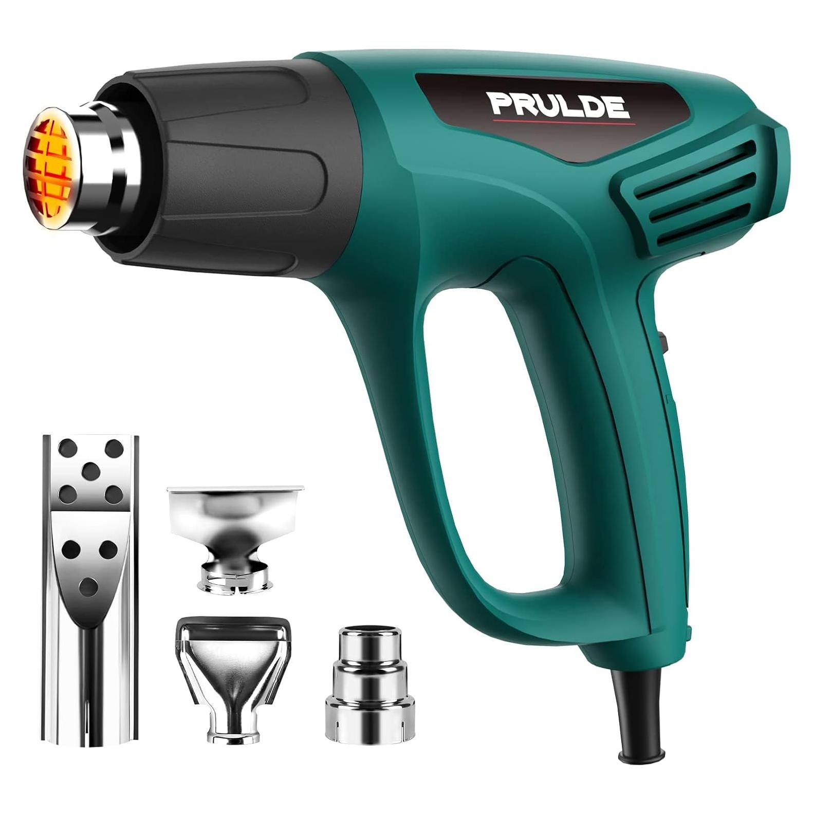 Pistola de Calor PRULDE 1500W 2 Temperaturas 300-600°C