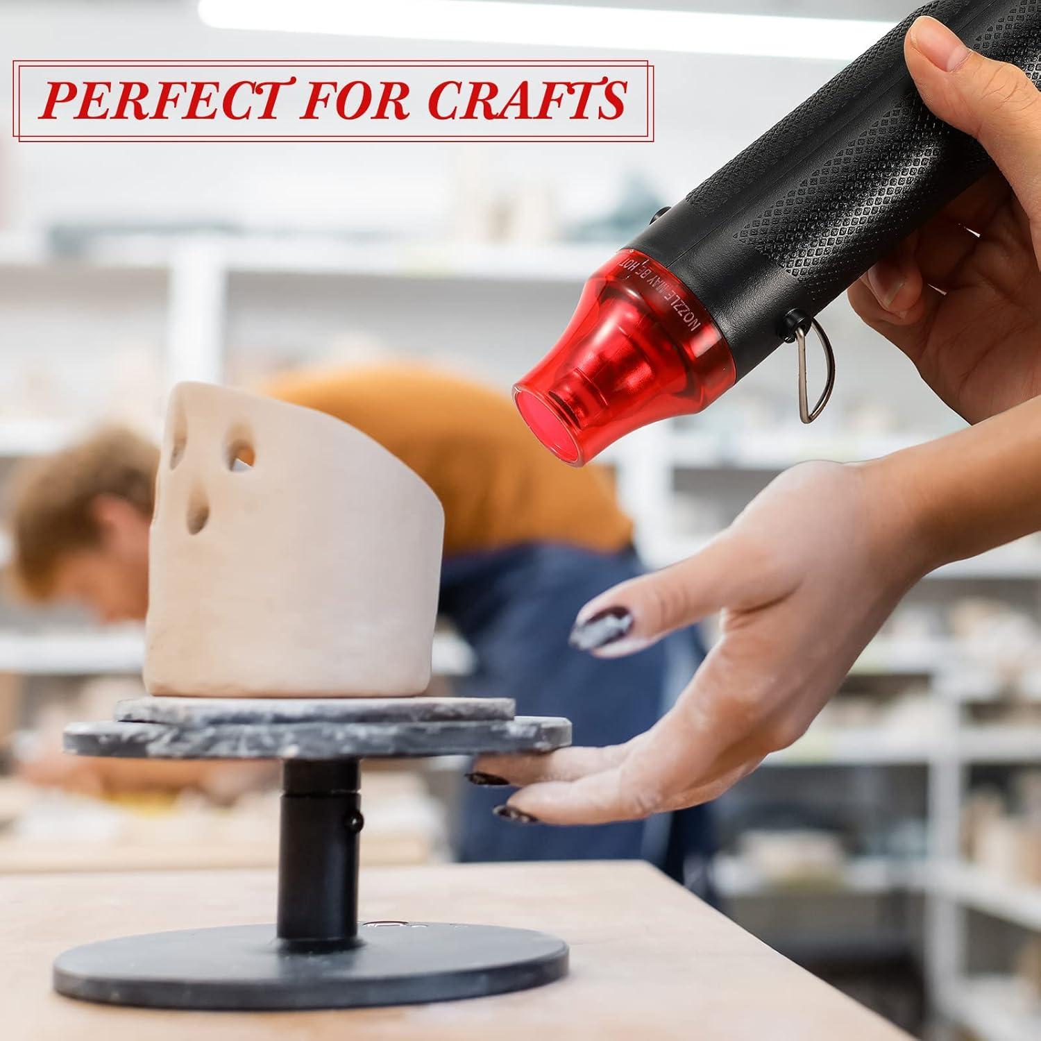 3 Mini Pistolas de Calor 300W Cunno para Manualidades DIY