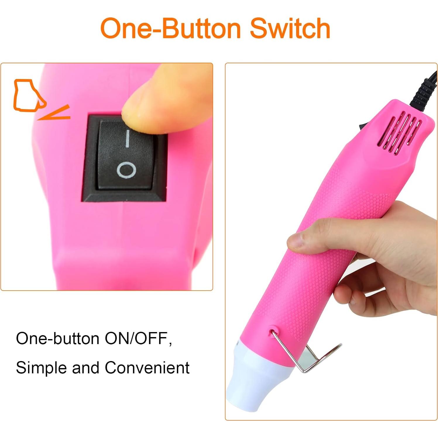 Pistola de Calor 300W Tosucs Portátil para Manualidades