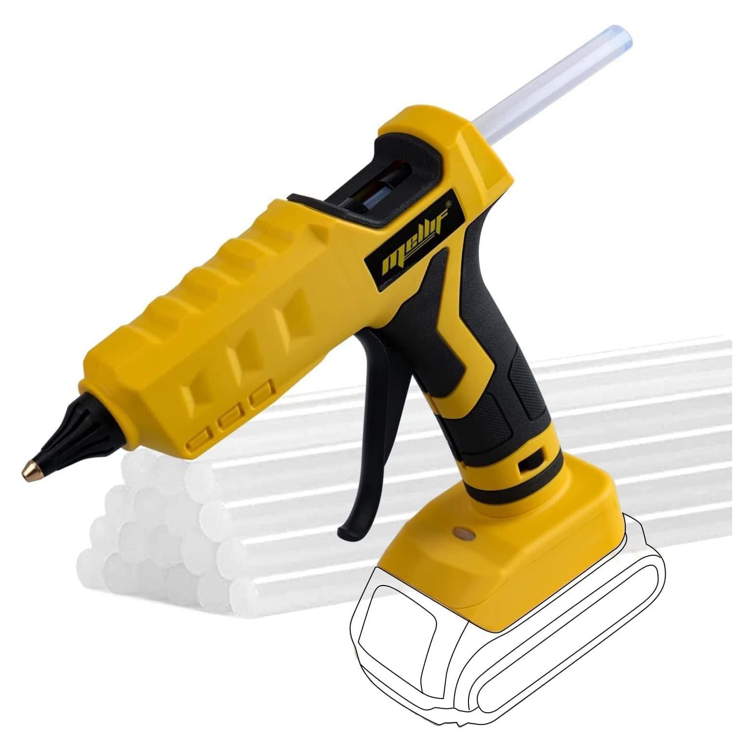 Pistola de Pegamento Caliente Inalámbrica MORCLIN 100W