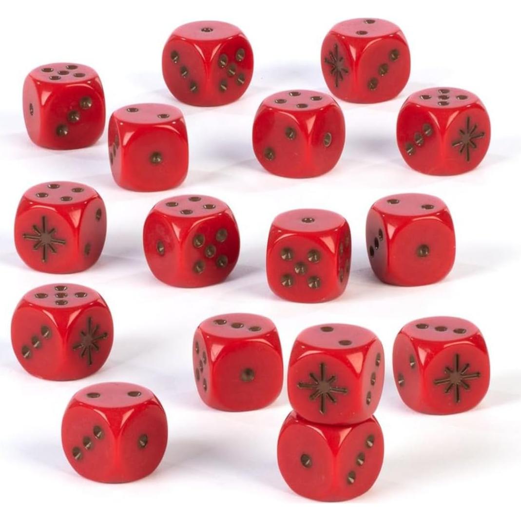 Dados Warhammer Edad de Sigmar Alianza Grande Caos 16mm
